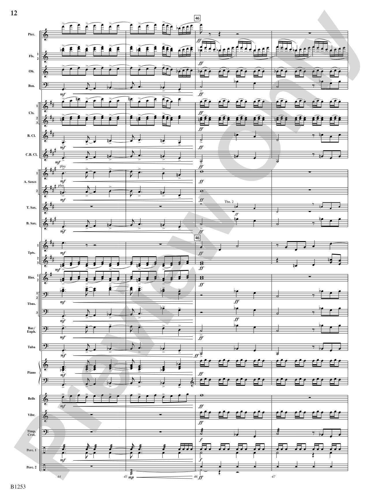 When Spirits Soar: Concert Band Conductor Score & Parts