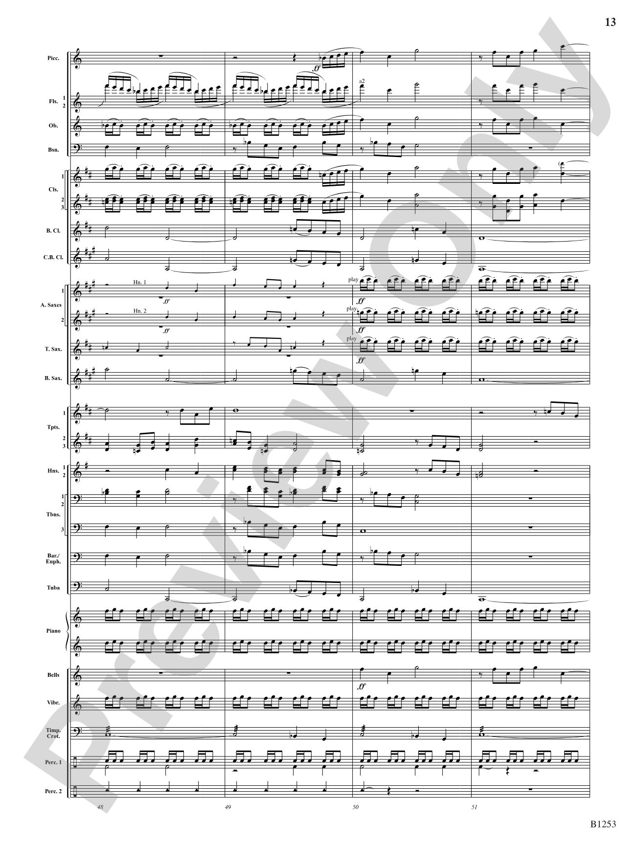 When Spirits Soar: Concert Band Conductor Score & Parts