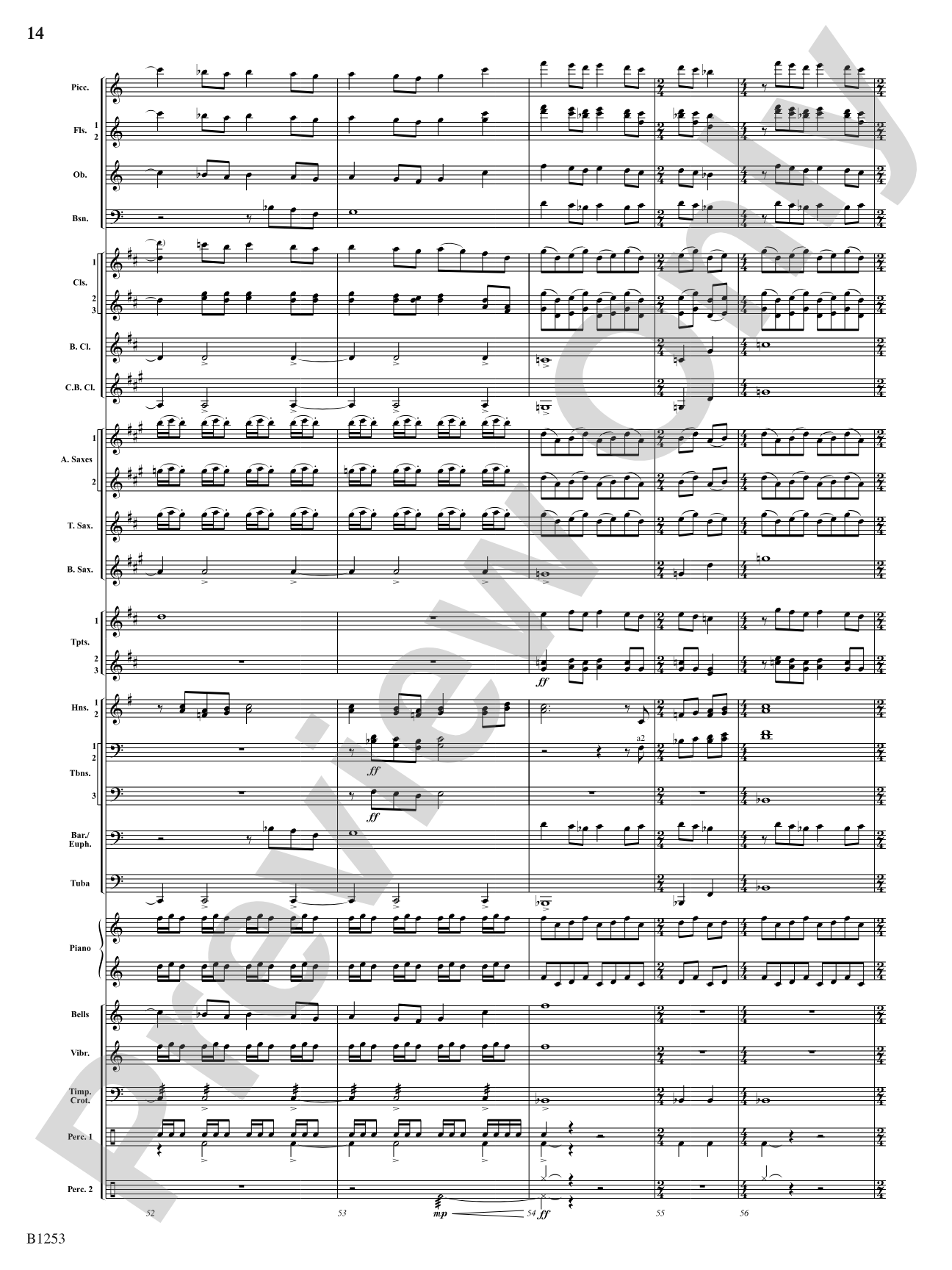 When Spirits Soar: Concert Band Conductor Score & Parts