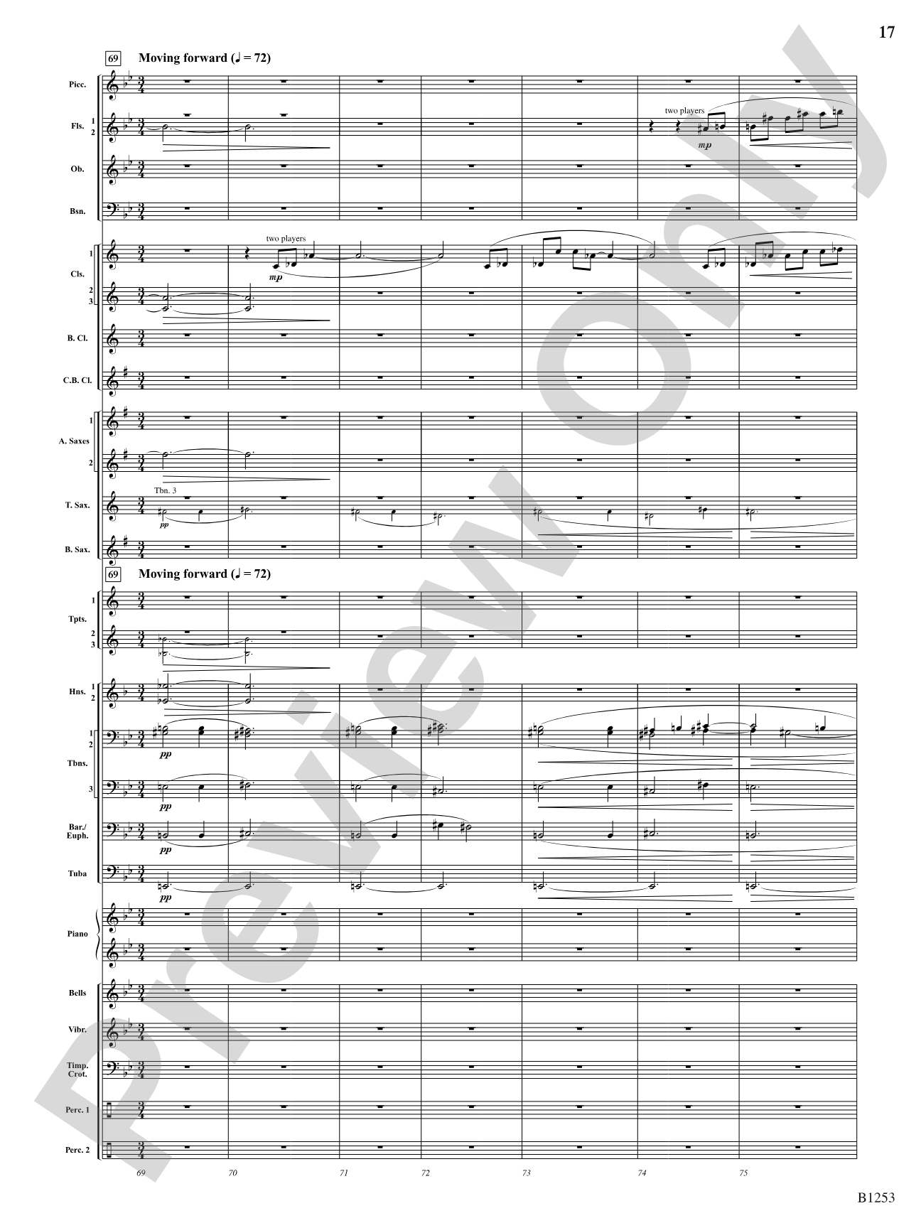 When Spirits Soar: Concert Band Conductor Score & Parts