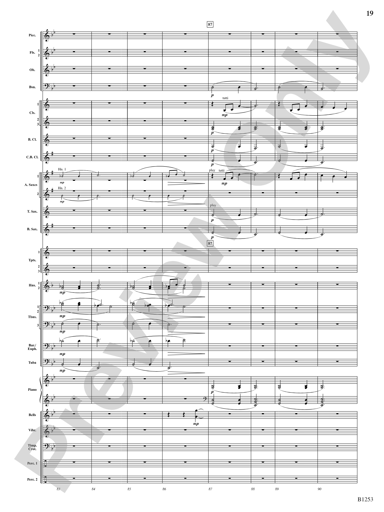 When Spirits Soar: Concert Band Conductor Score & Parts