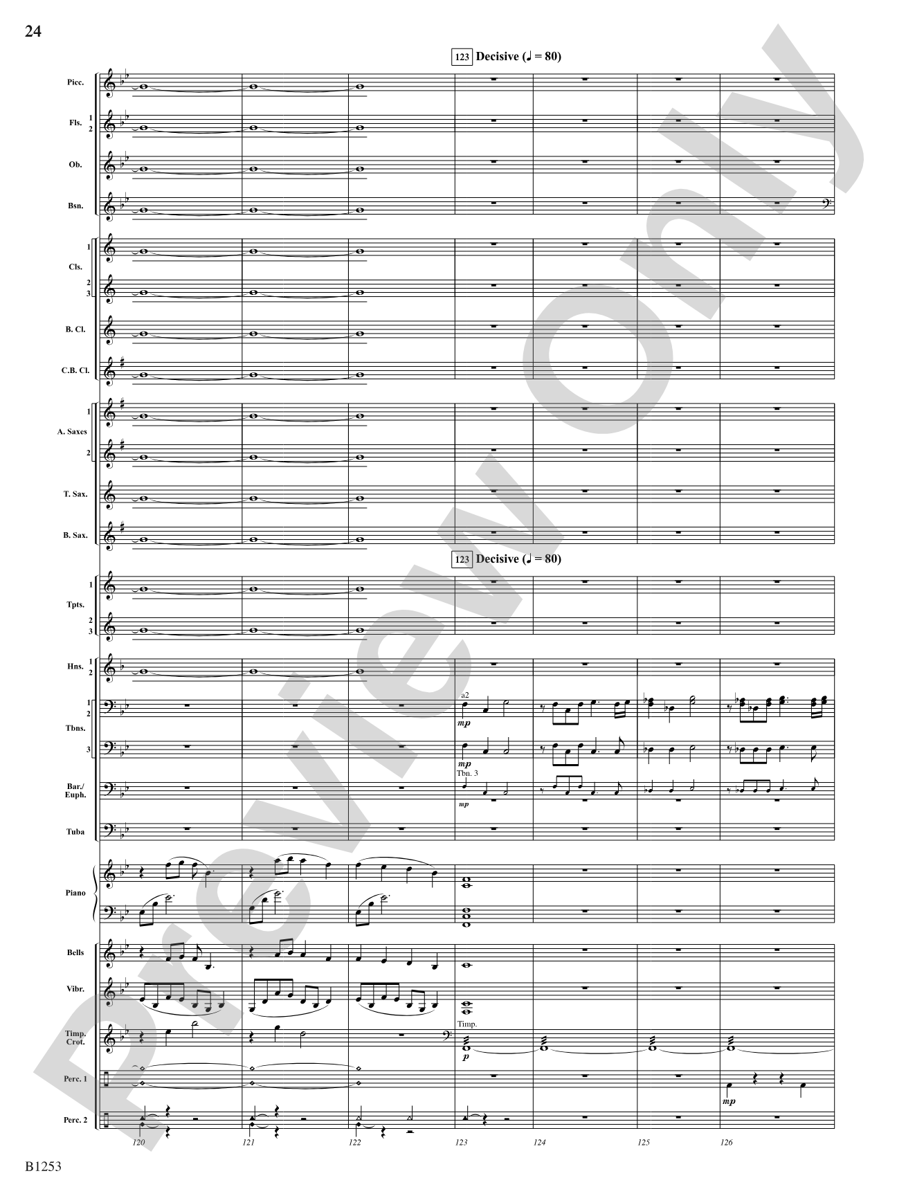 When Spirits Soar: Concert Band Conductor Score & Parts