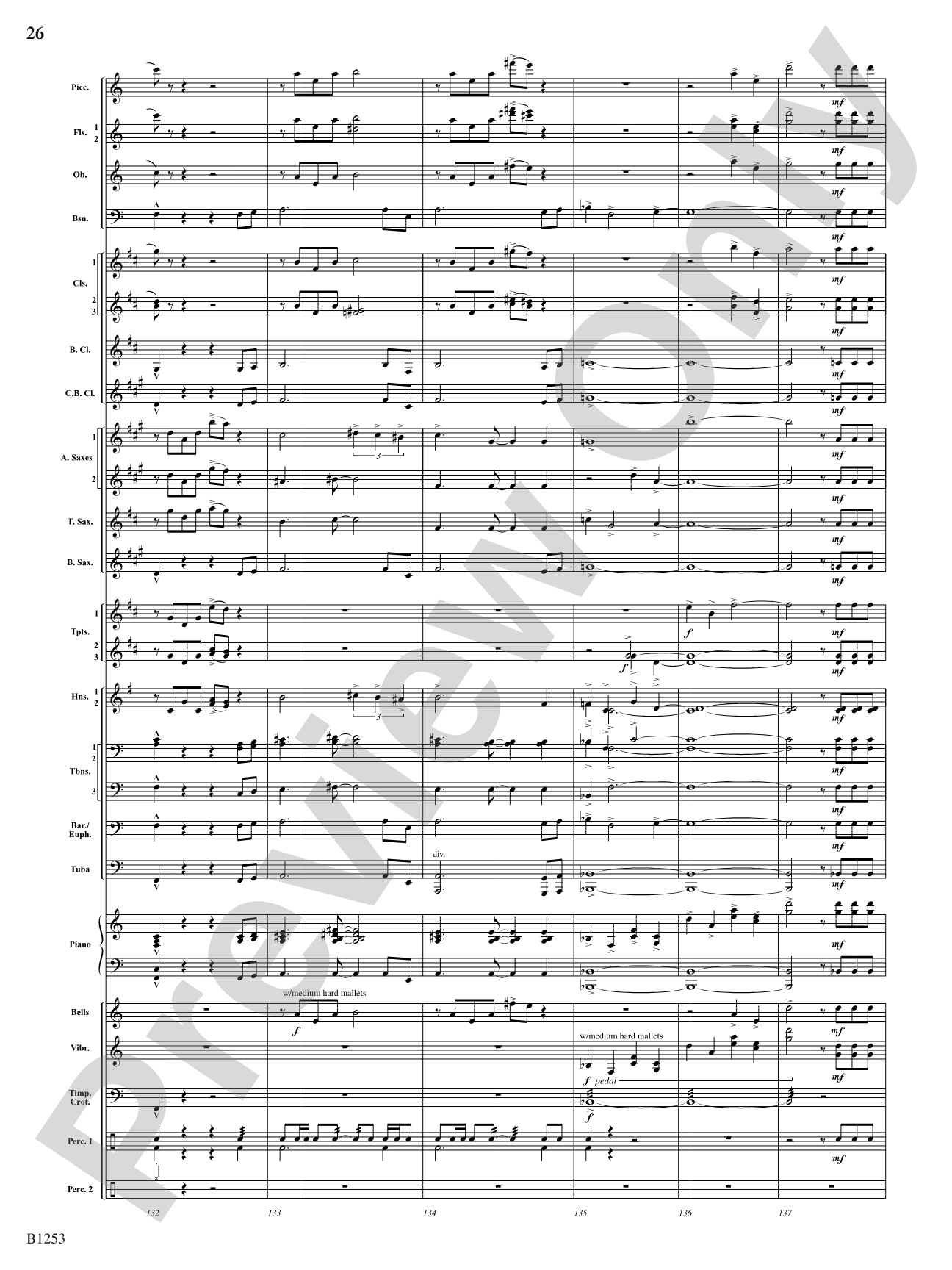 When Spirits Soar: Concert Band Conductor Score & Parts