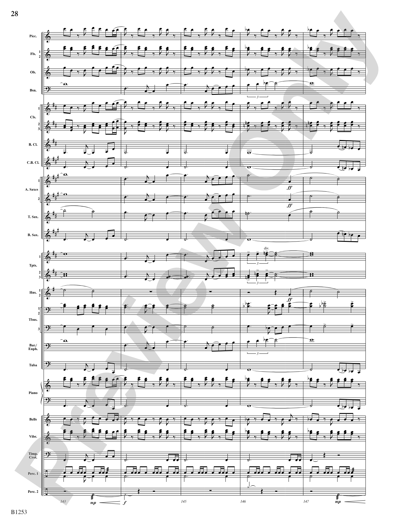 When Spirits Soar: Concert Band Conductor Score & Parts