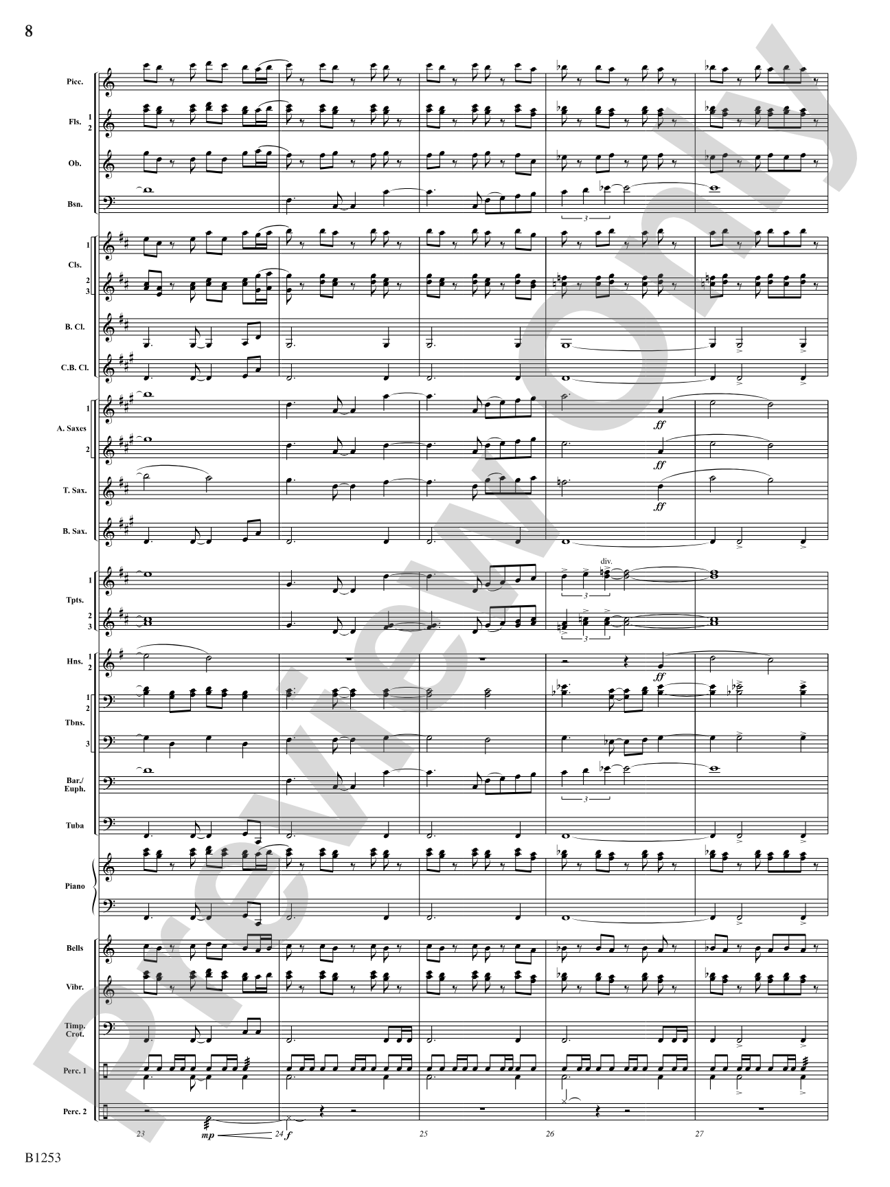 When Spirits Soar: Concert Band Conductor Score & Parts