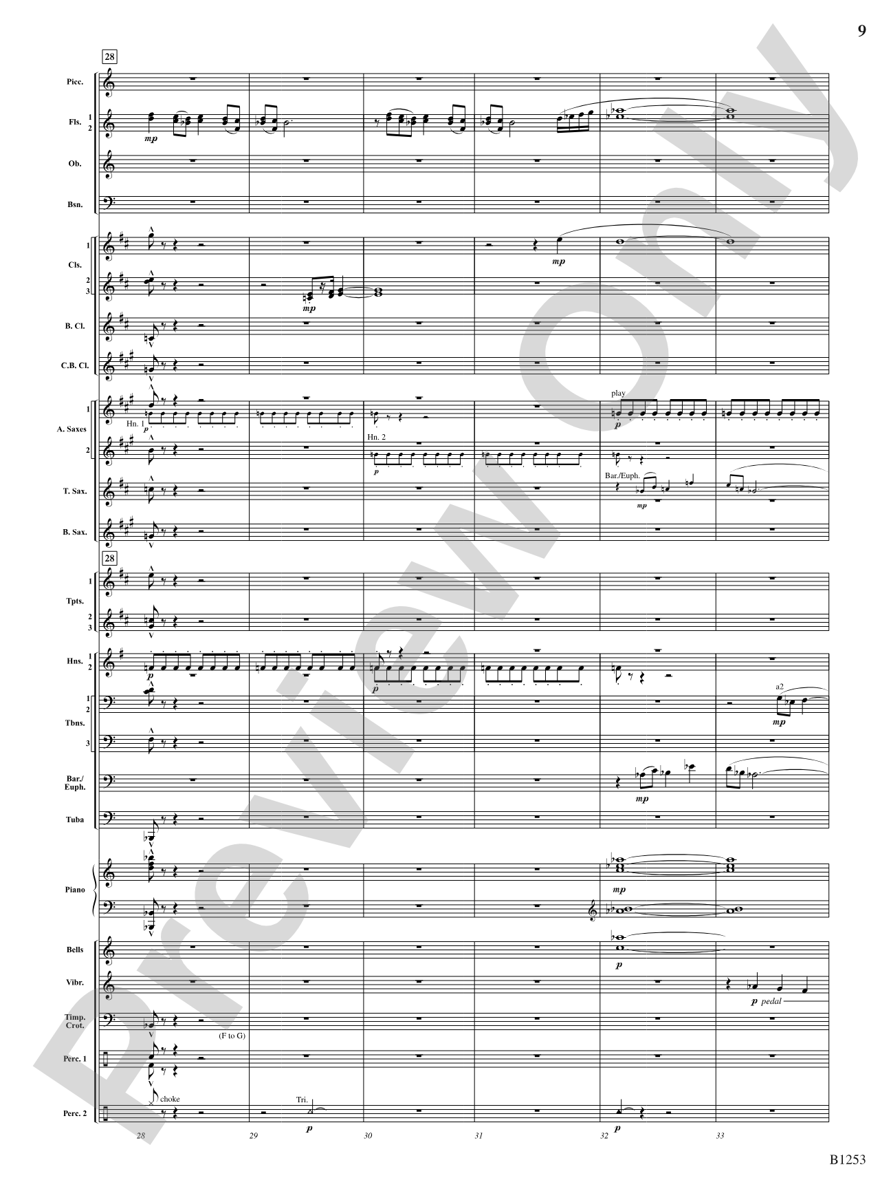 When Spirits Soar: Concert Band Conductor Score & Parts