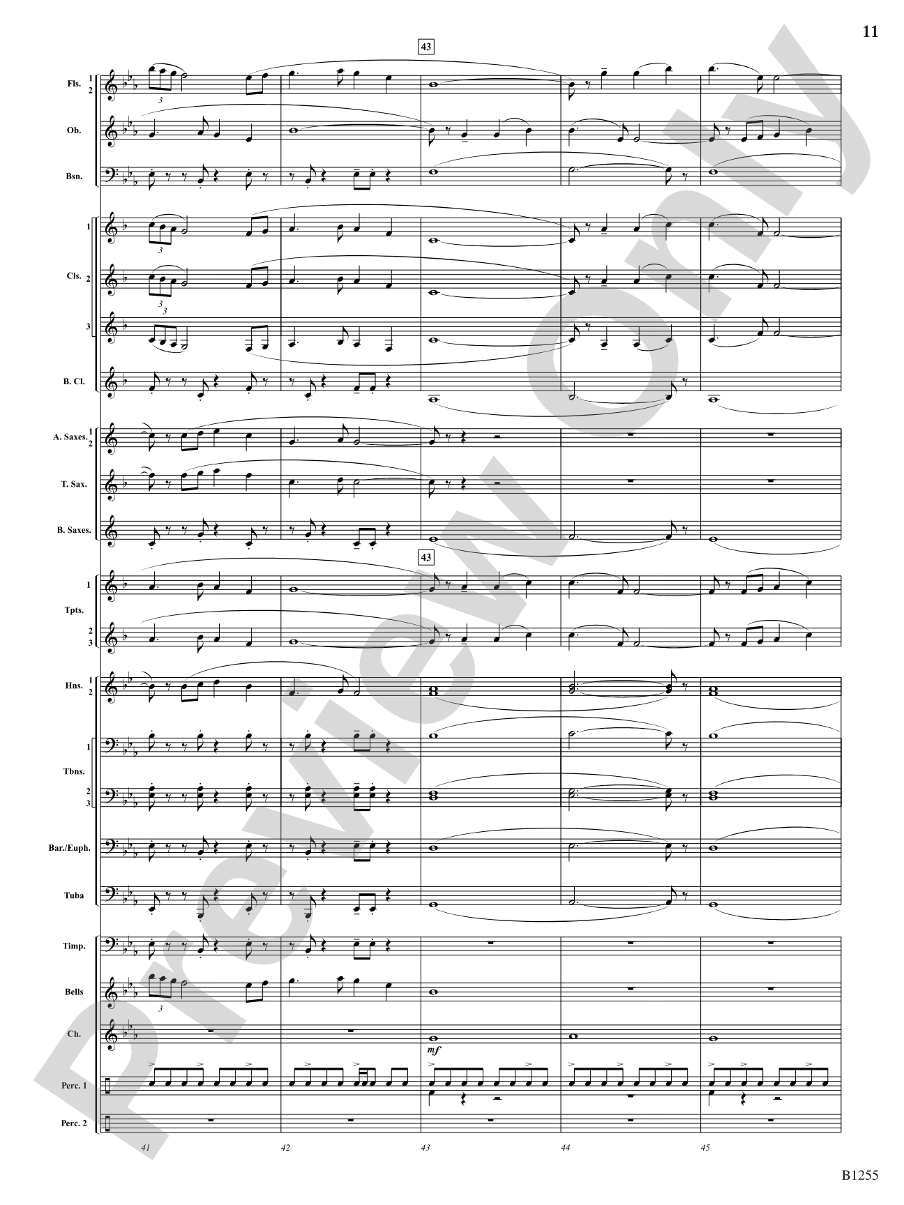 Sunchasers: Concert Band Conductor Score & Parts