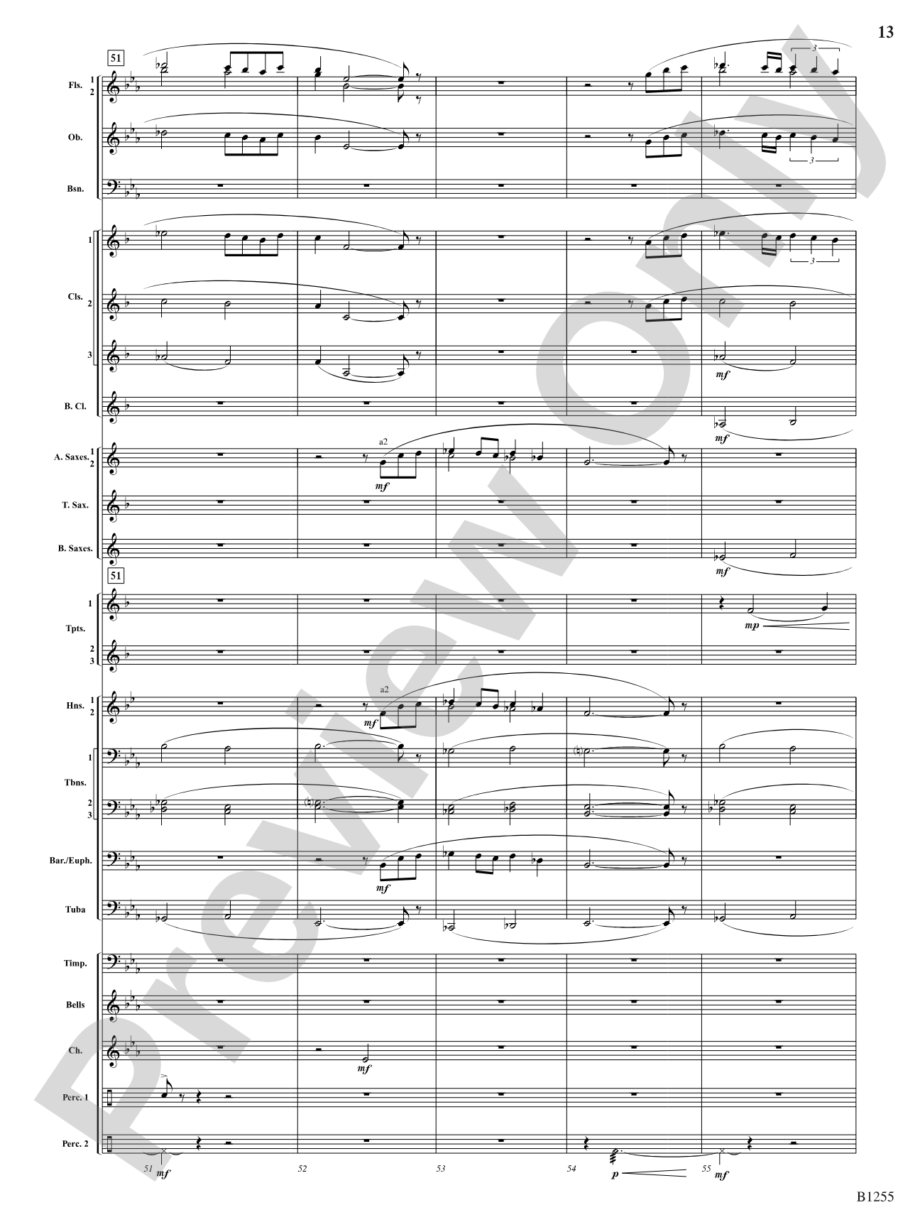 Sunchasers: Concert Band Conductor Score & Parts