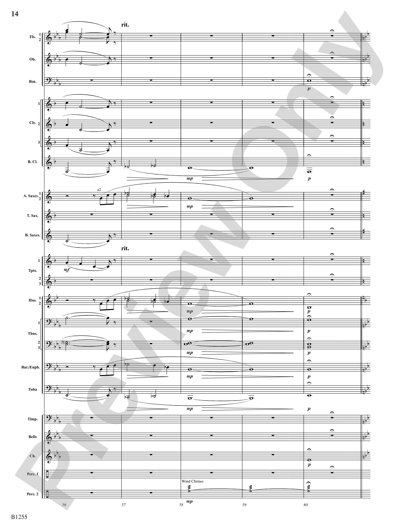 Sunchasers: Concert Band Conductor Score & Parts