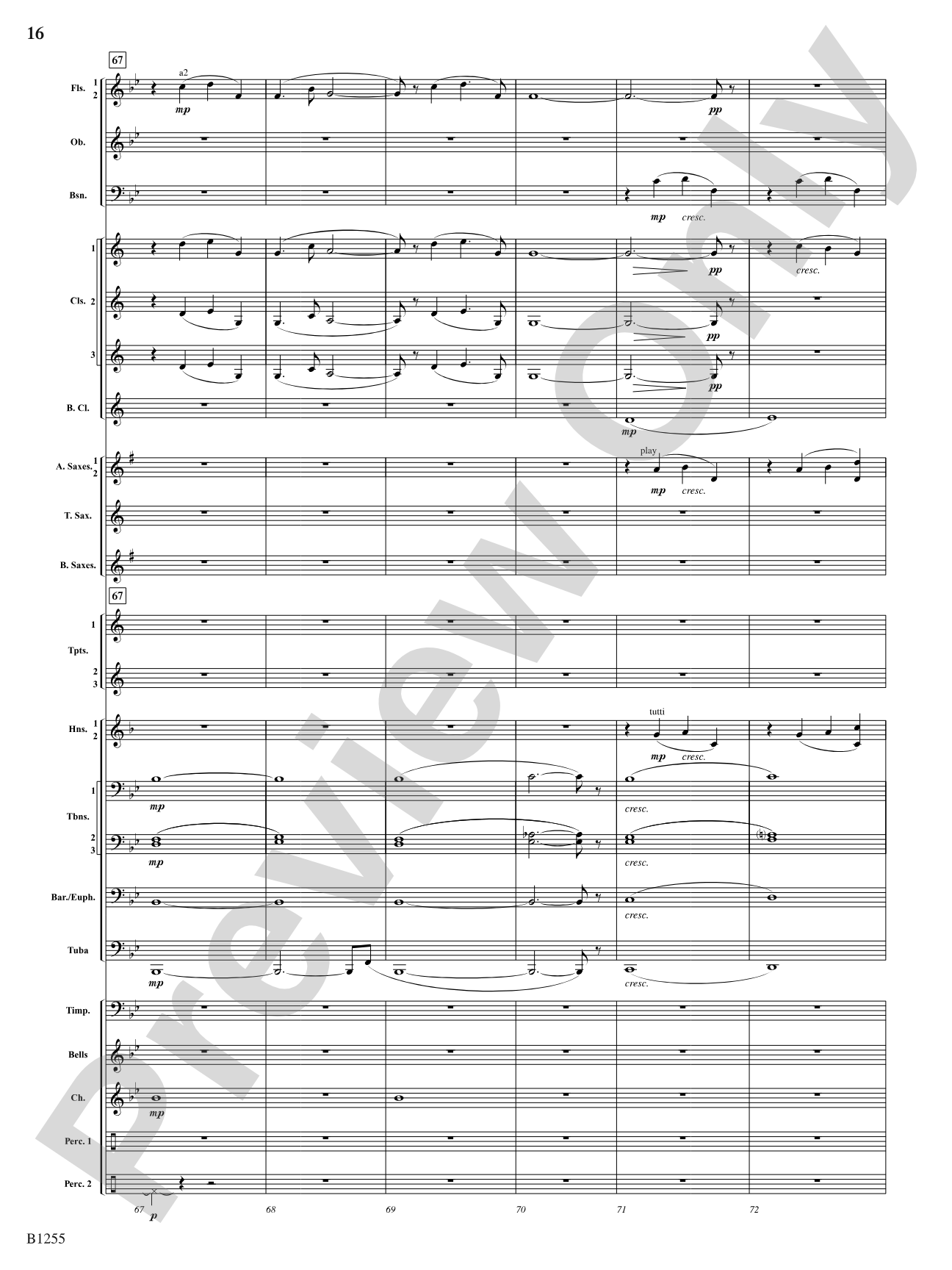 Sunchasers: Concert Band Conductor Score & Parts