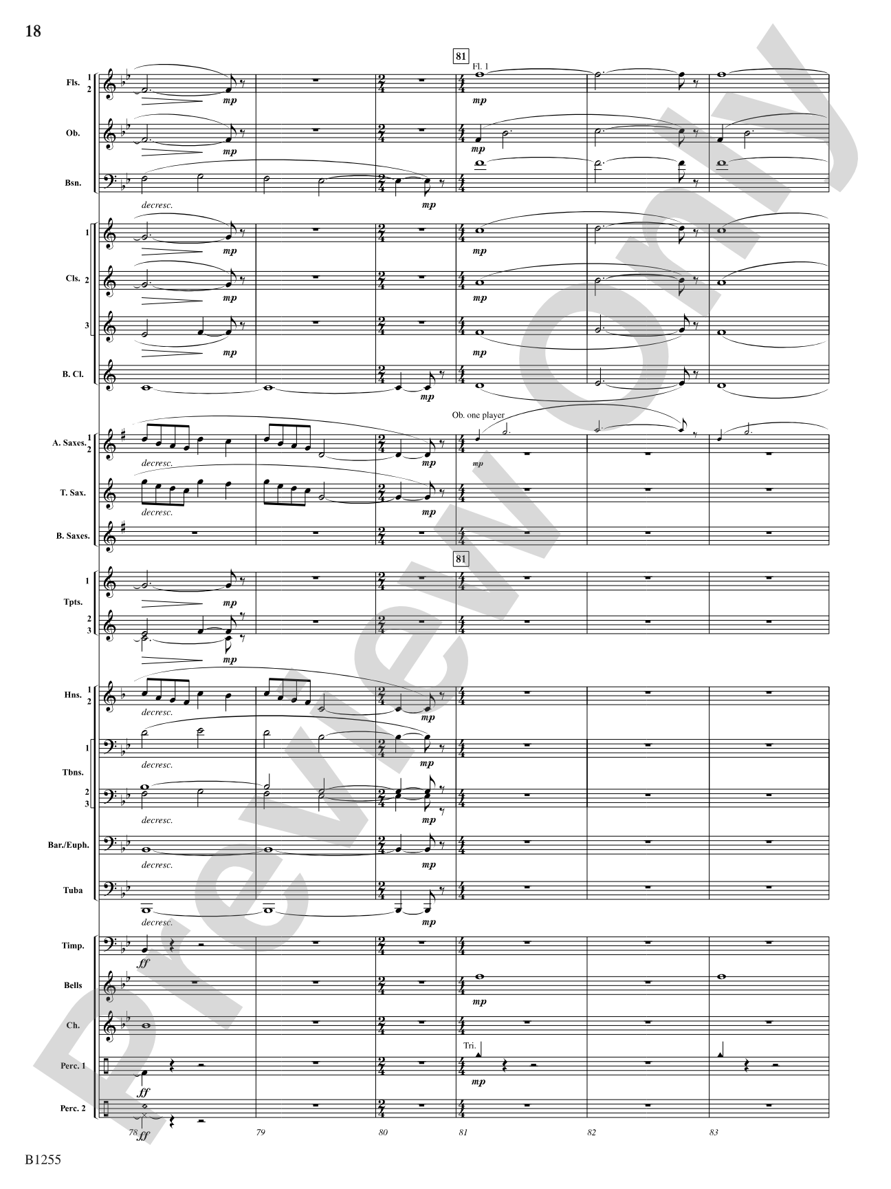 Sunchasers: Concert Band Conductor Score & Parts