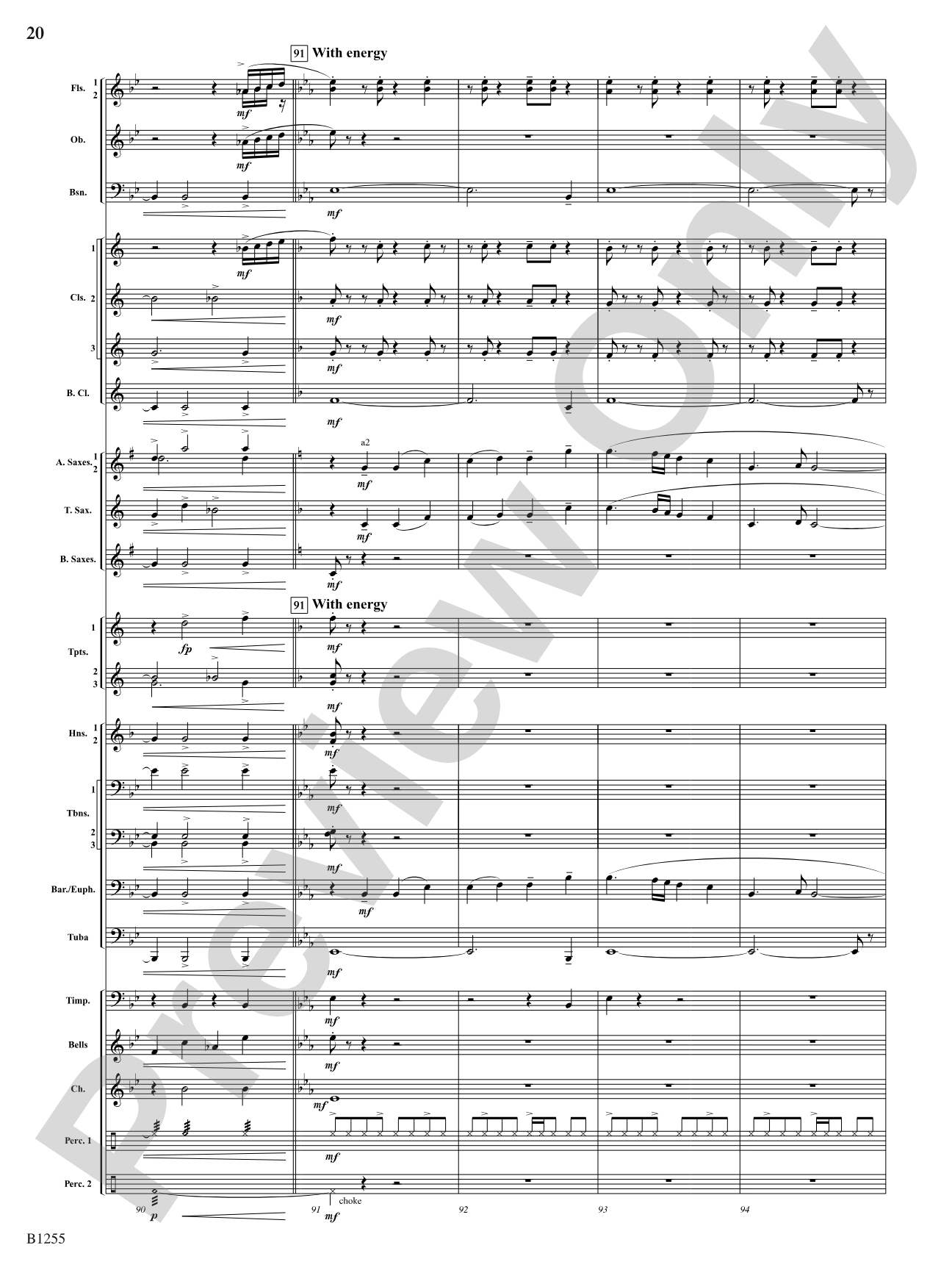 Sunchasers: Concert Band Conductor Score & Parts