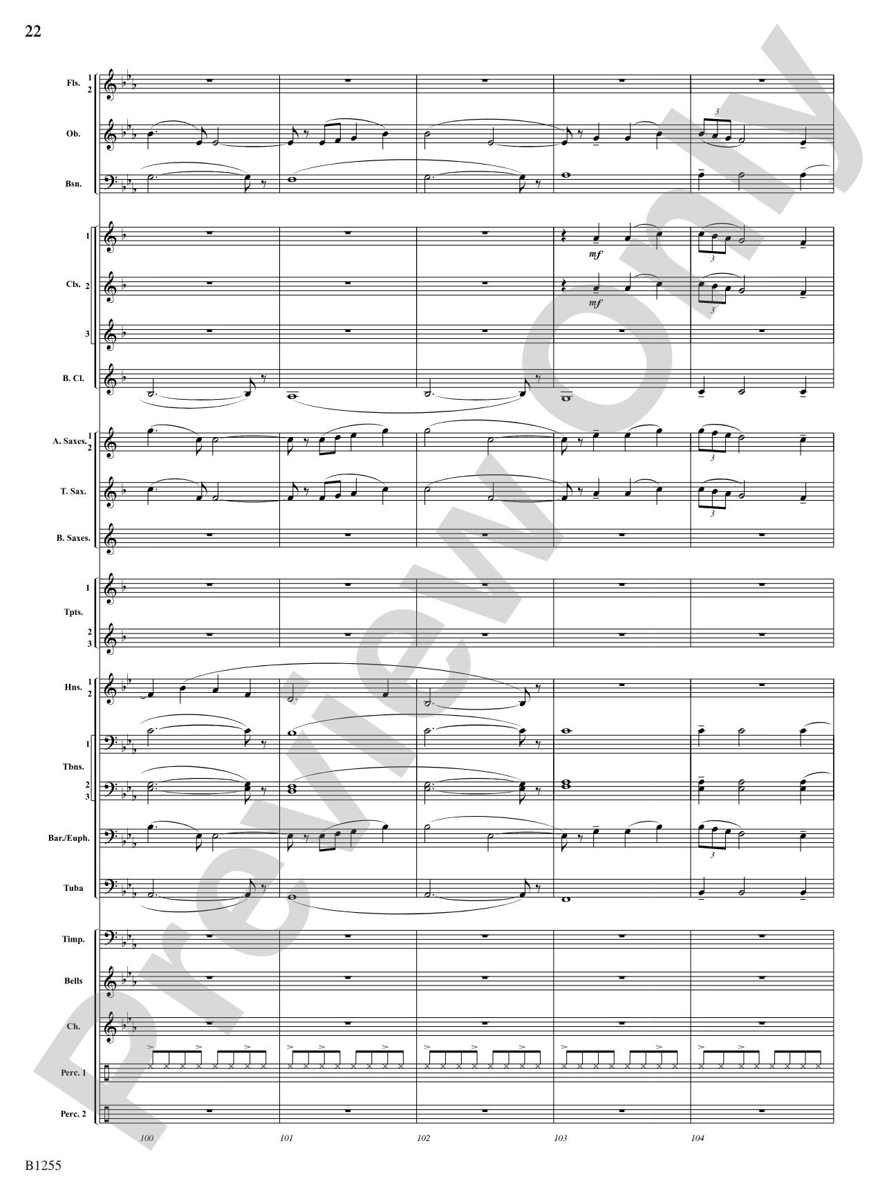 Sunchasers: Concert Band Conductor Score & Parts