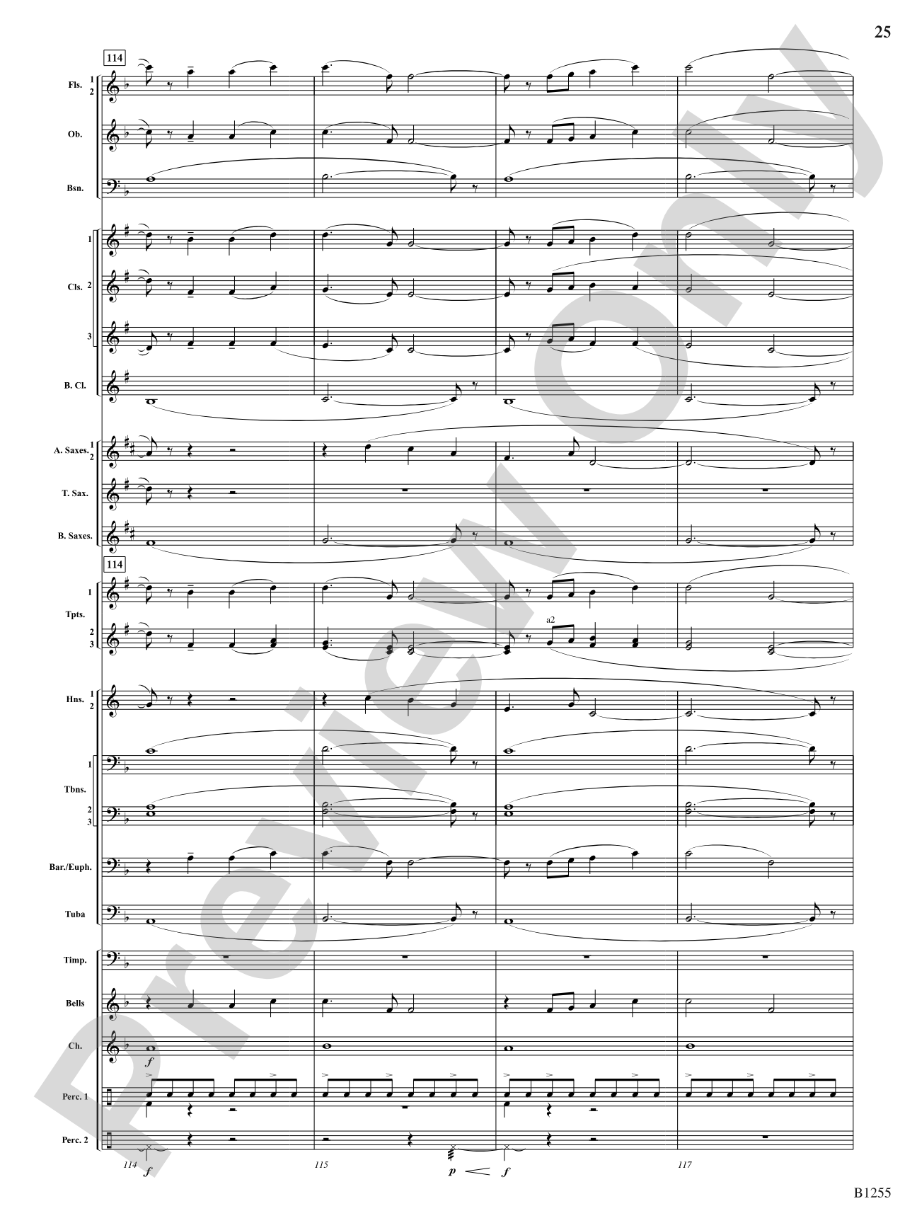 Sunchasers: Concert Band Conductor Score & Parts