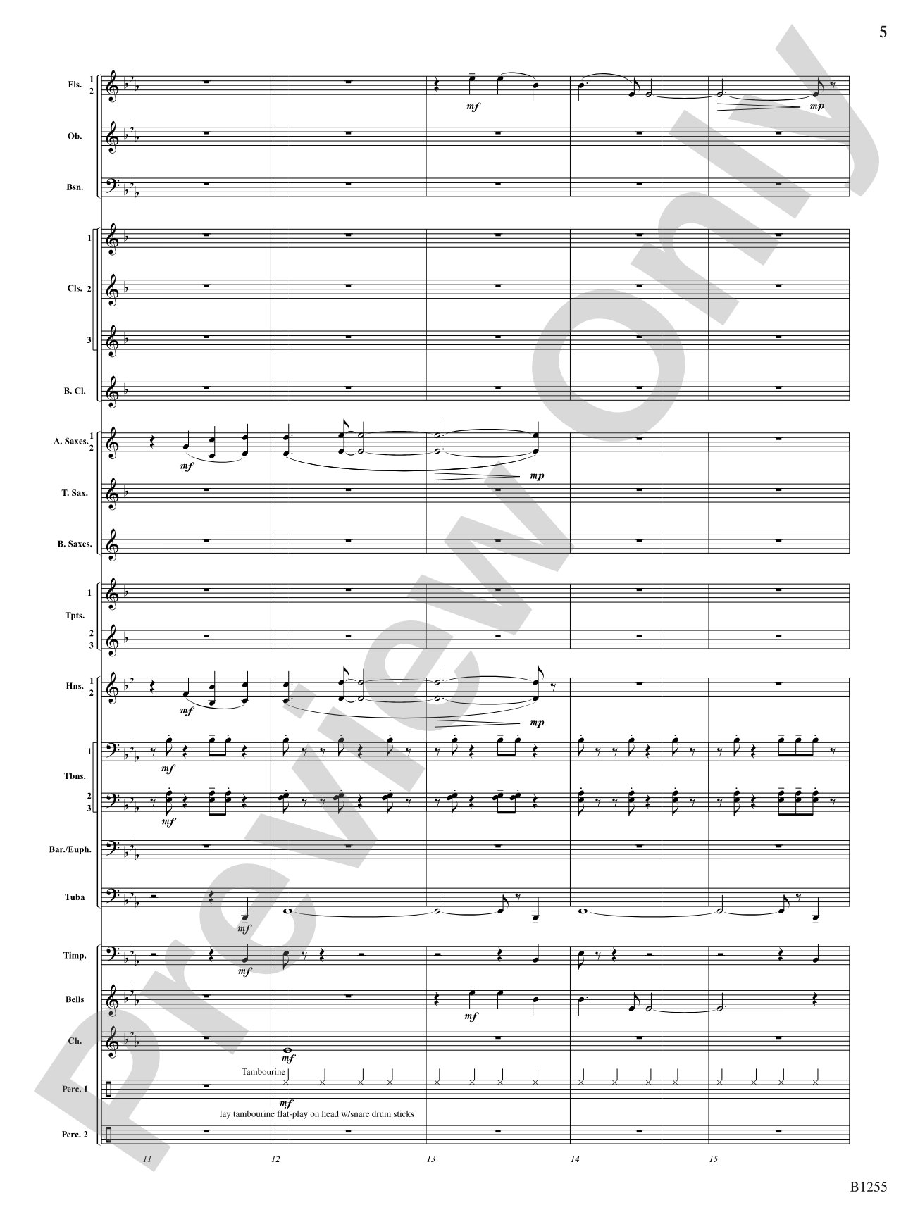 Sunchasers: Concert Band Conductor Score & Parts