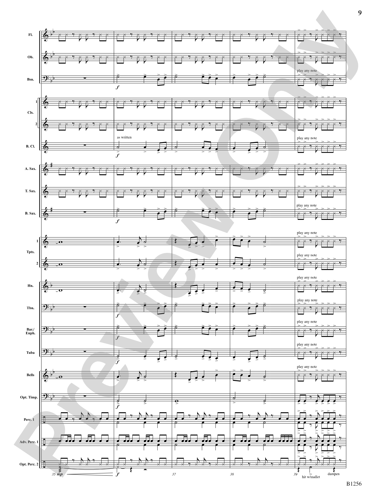 Kilauea (The Volcano's Fury): Concert Band Conductor Score & Parts