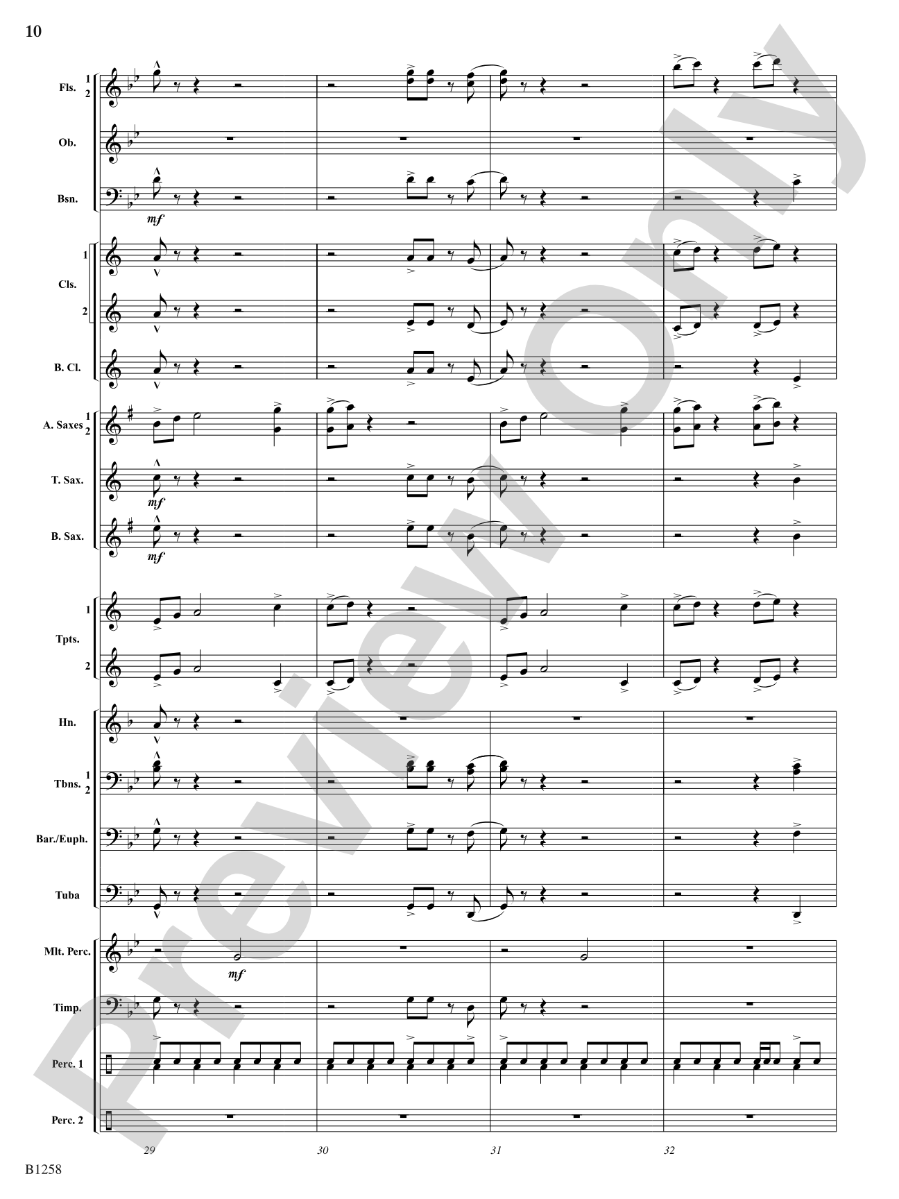 Of Wizards and Warriors: Concert Band Conductor Score & Parts