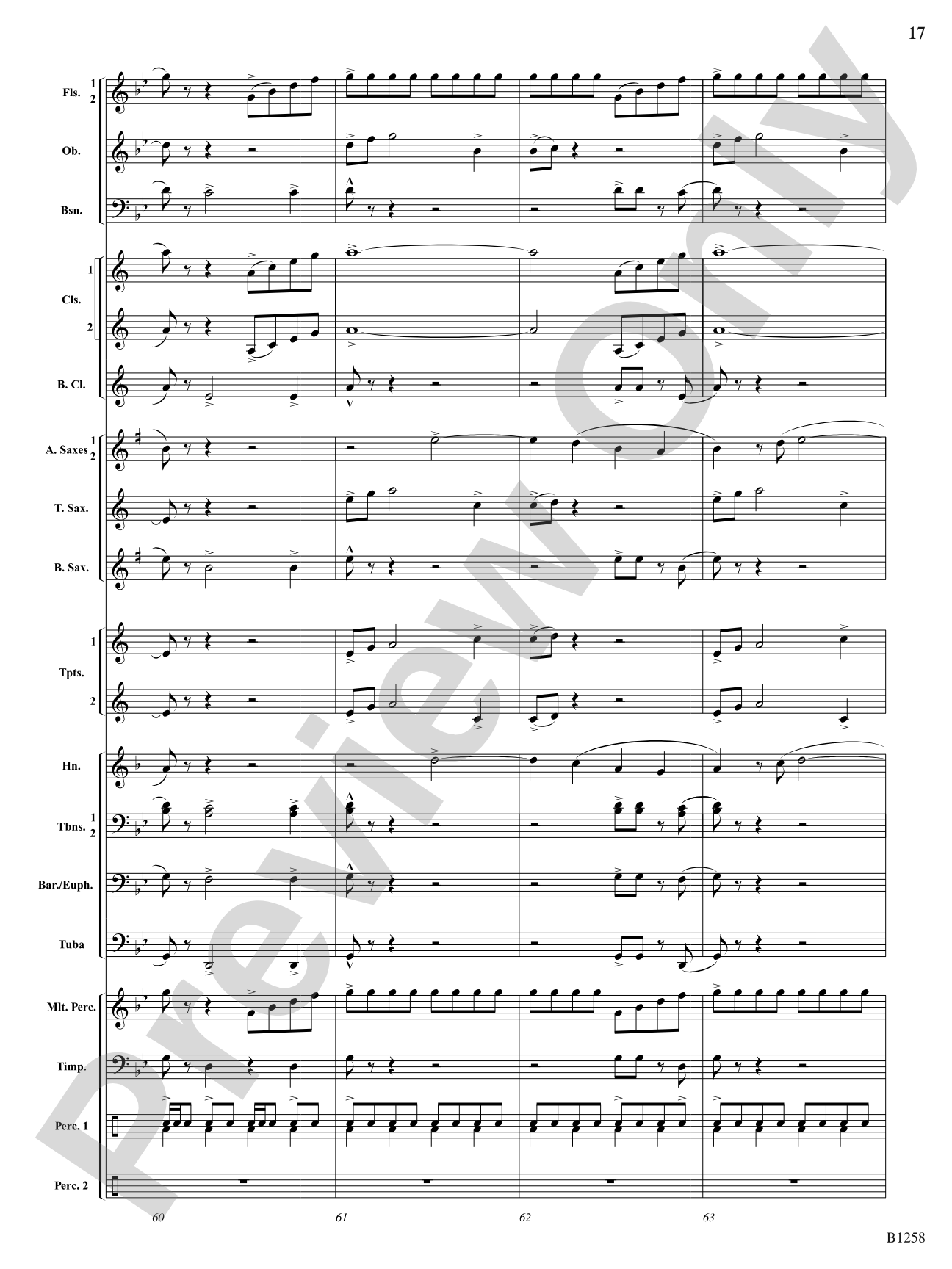 Of Wizards and Warriors: Concert Band Conductor Score & Parts