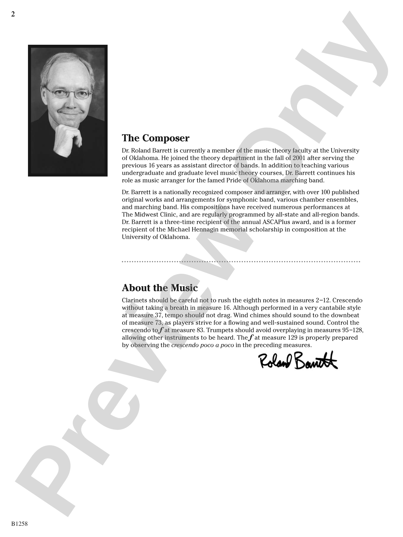 Of Wizards and Warriors: Concert Band Conductor Score & Parts