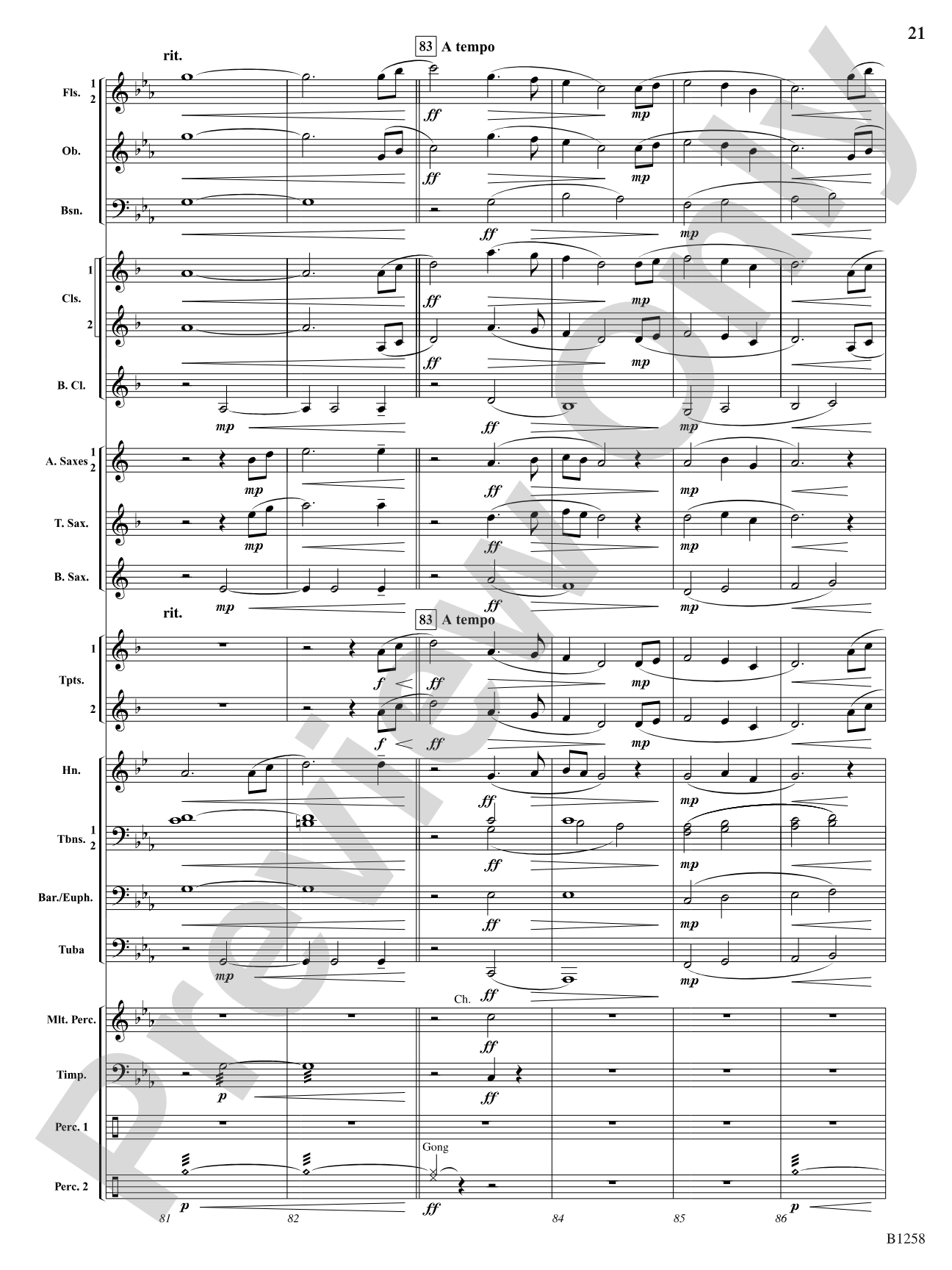 Of Wizards and Warriors: Concert Band Conductor Score & Parts