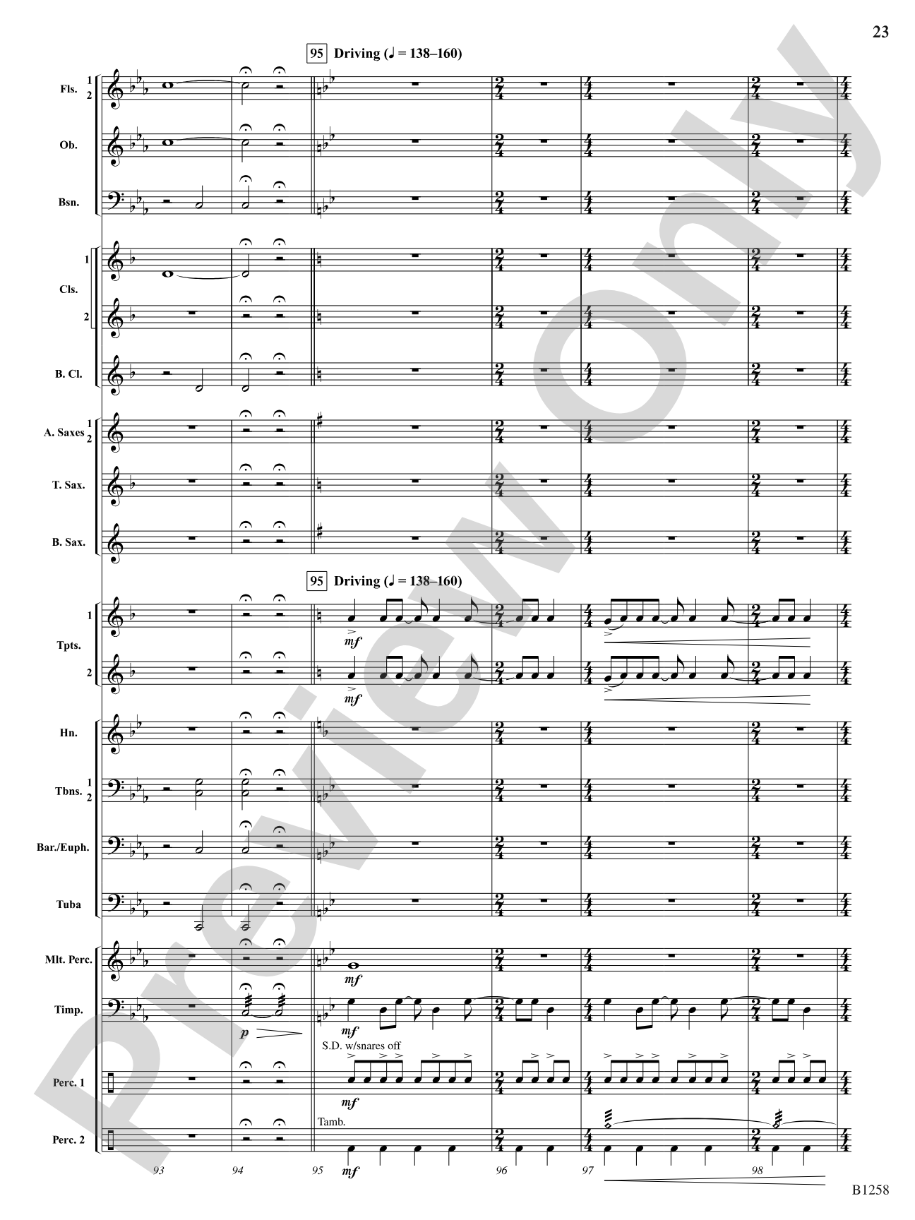 Of Wizards and Warriors: Concert Band Conductor Score & Parts