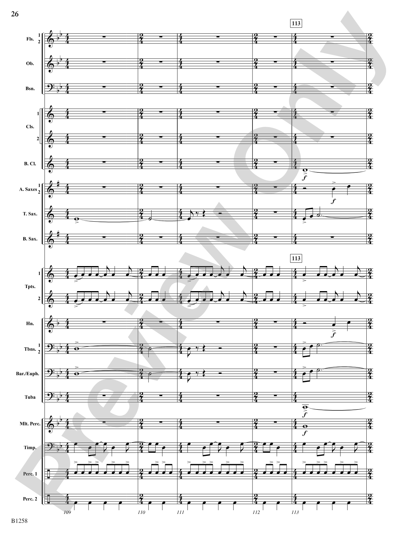 Of Wizards and Warriors: Concert Band Conductor Score & Parts