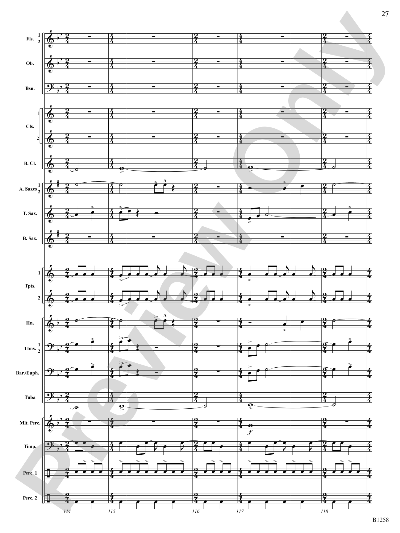 Of Wizards and Warriors: Concert Band Conductor Score & Parts
