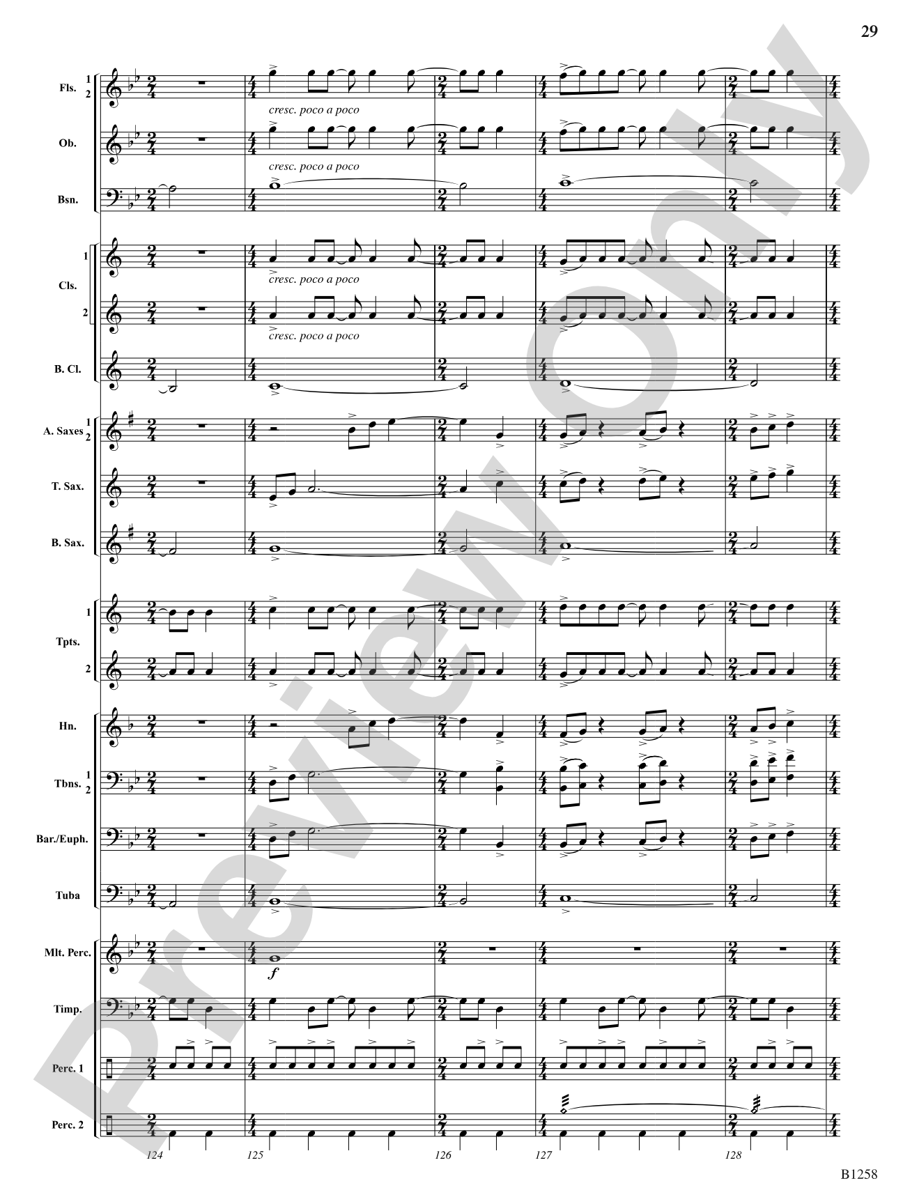 Of Wizards and Warriors: Concert Band Conductor Score & Parts