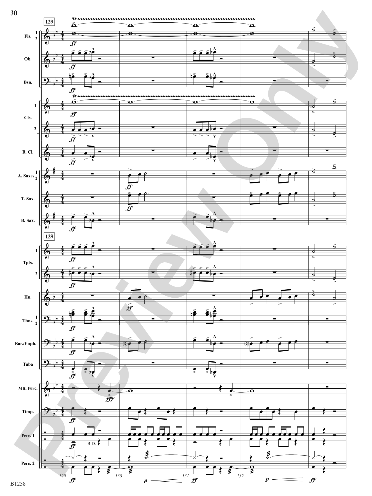 Of Wizards and Warriors: Concert Band Conductor Score & Parts