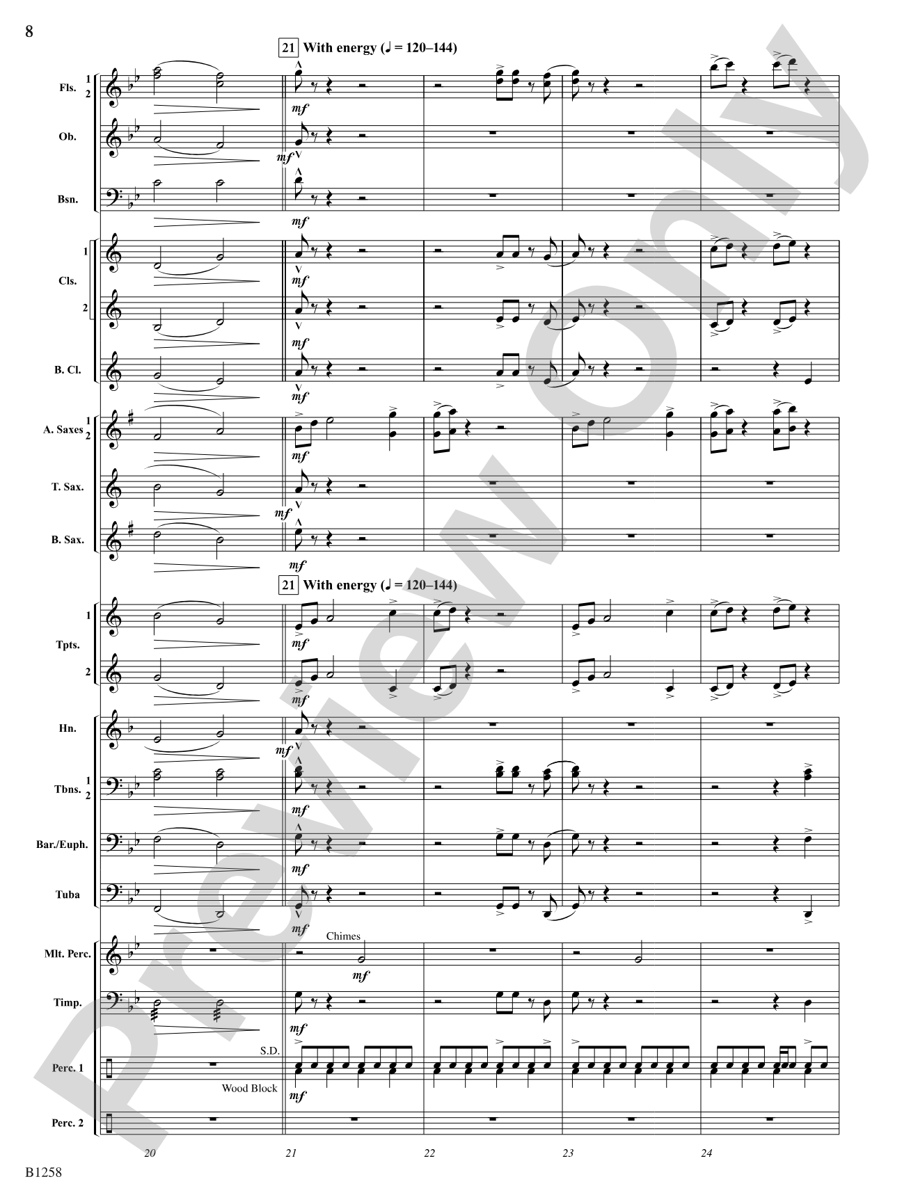 Of Wizards and Warriors: Concert Band Conductor Score & Parts