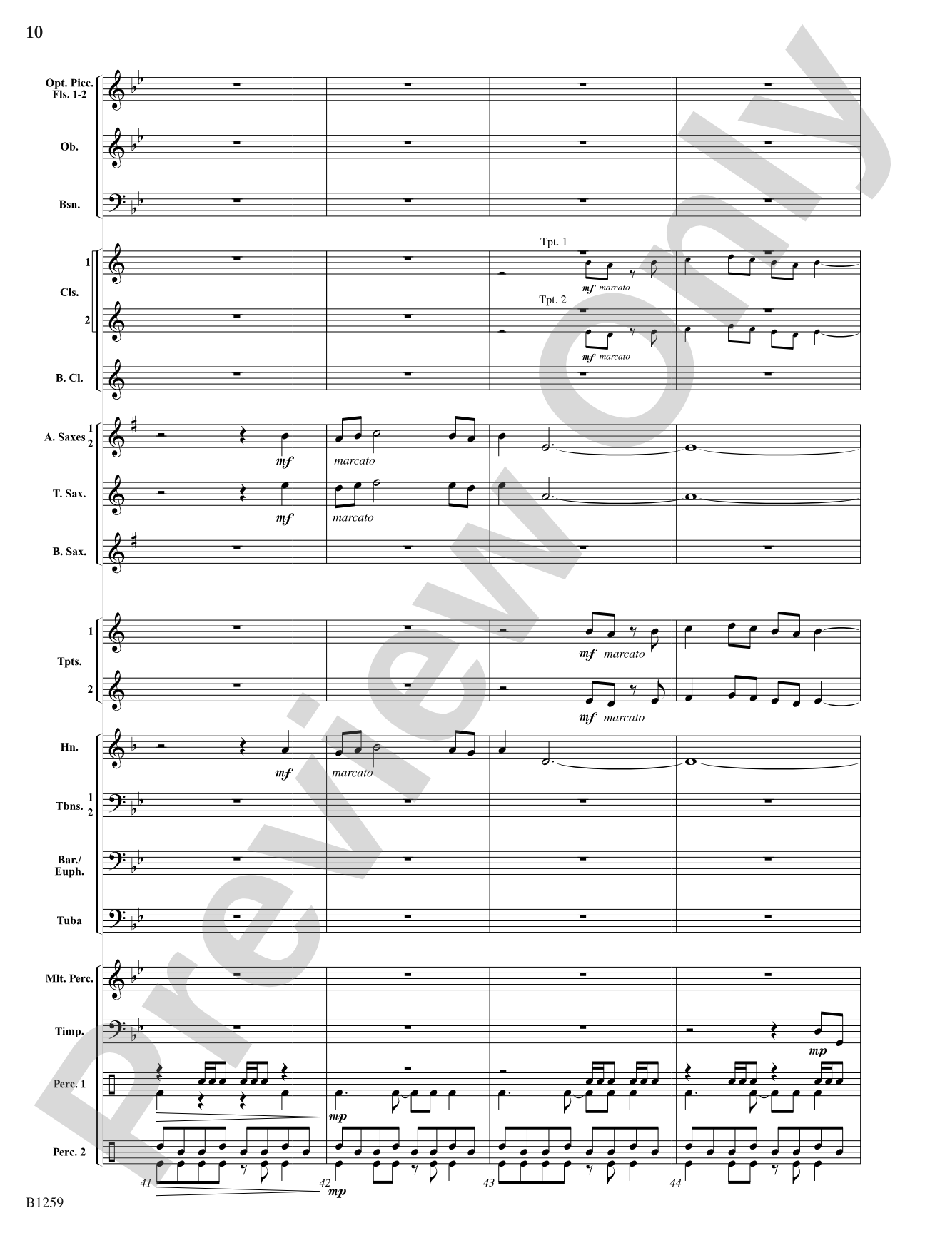 Chant and Savage Dance: Concert Band Conductor Score & Parts