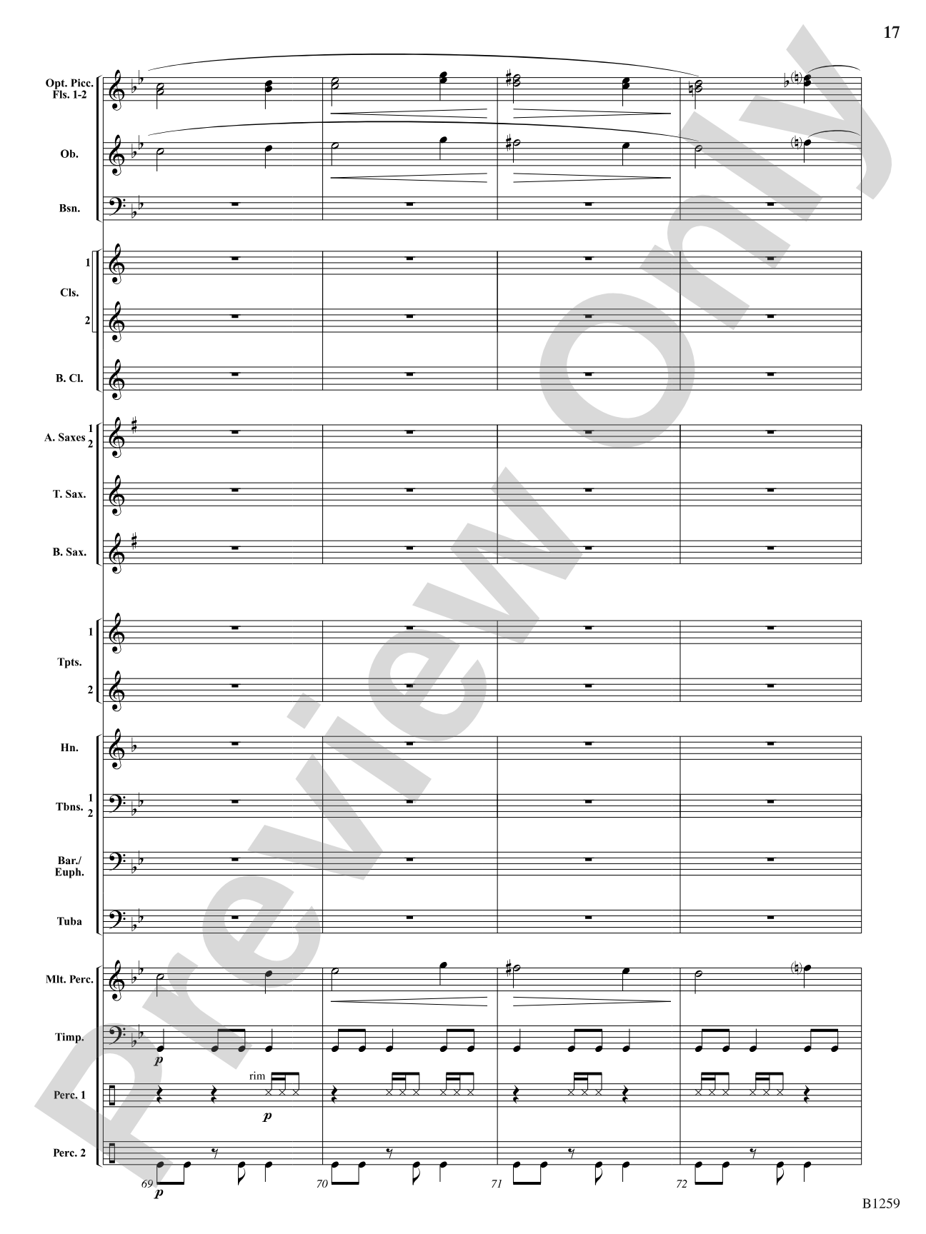Chant and Savage Dance: Concert Band Conductor Score & Parts