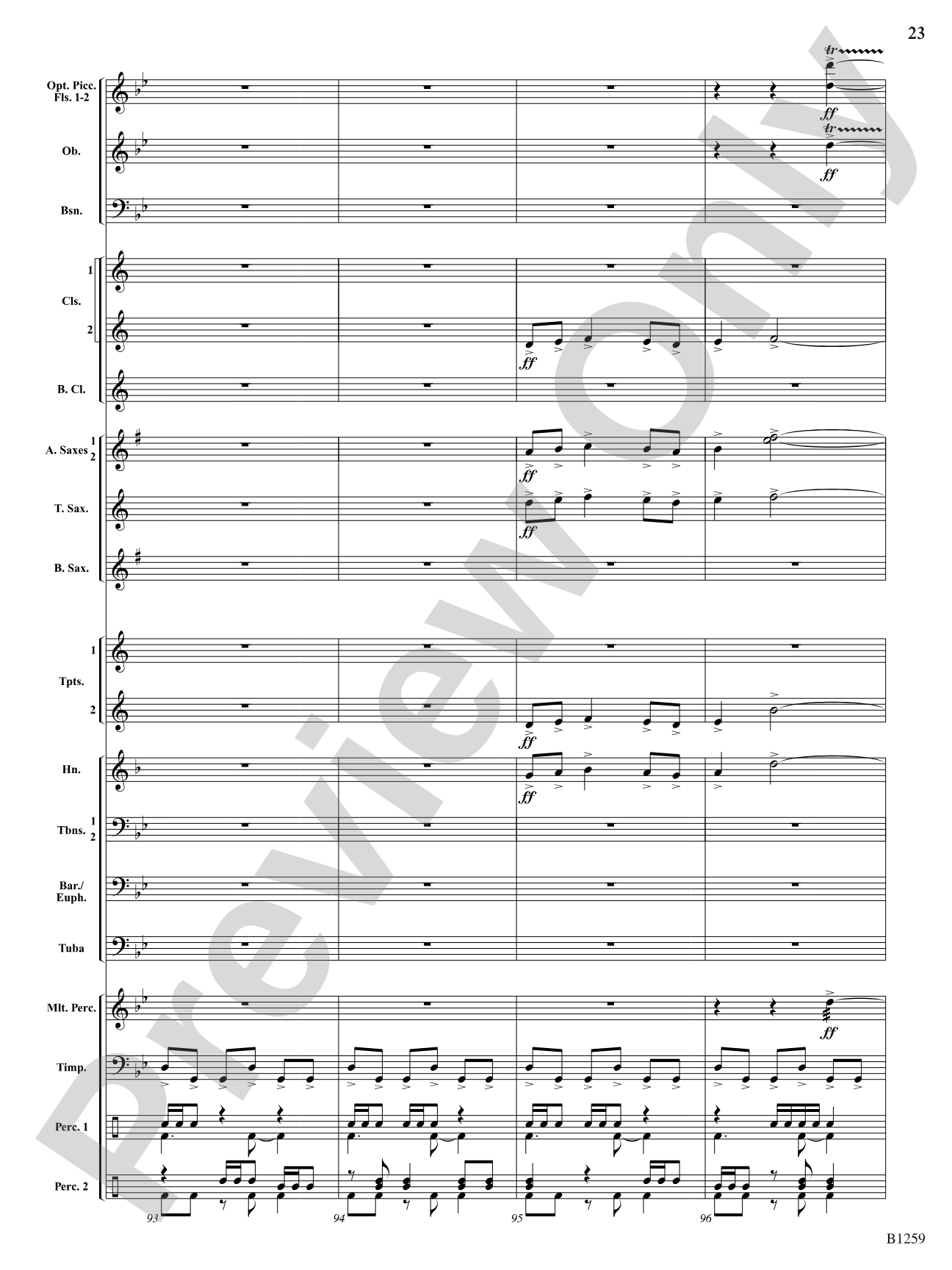 Chant and Savage Dance: Concert Band Conductor Score & Parts