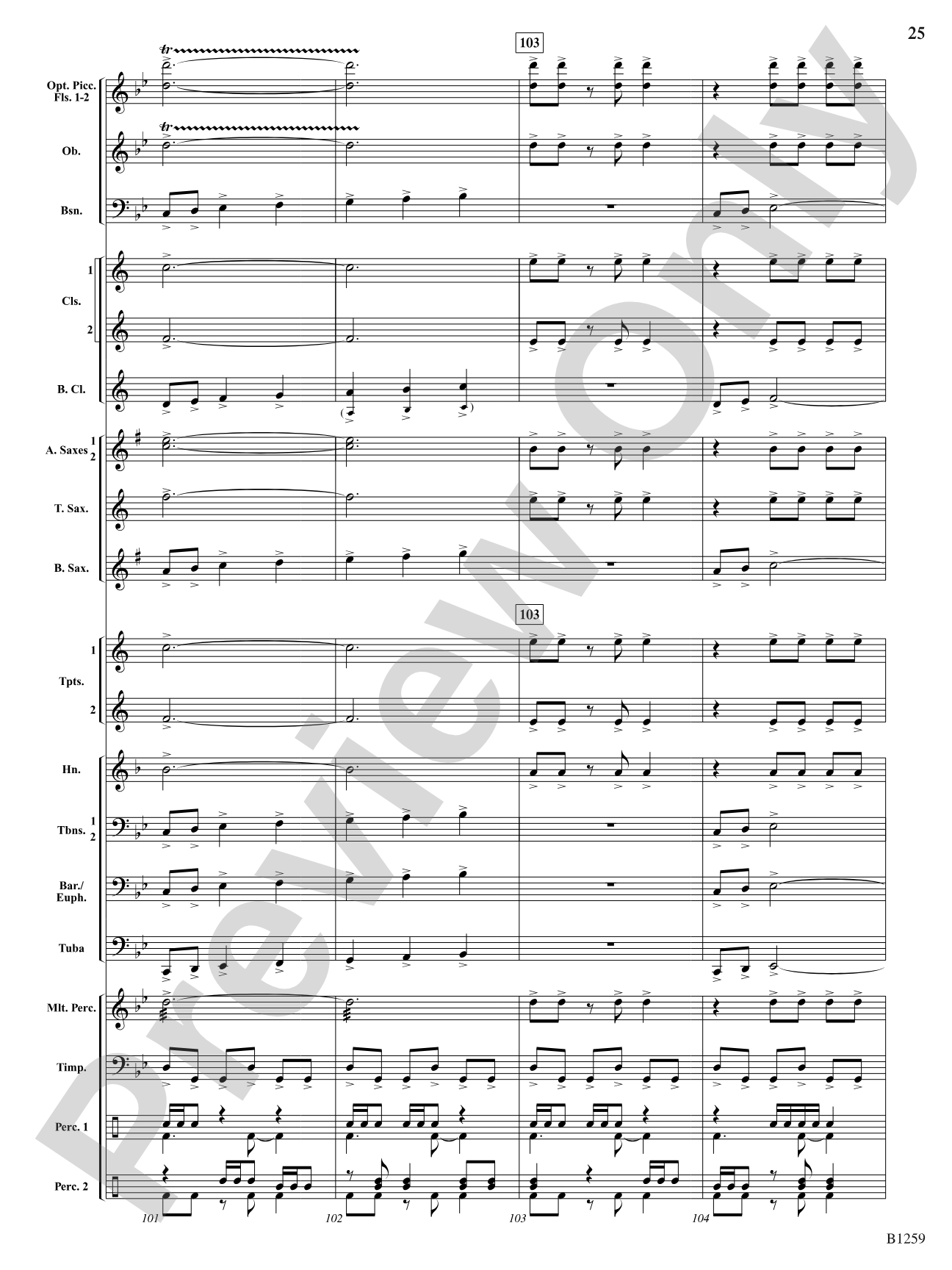 Chant and Savage Dance: Concert Band Conductor Score & Parts