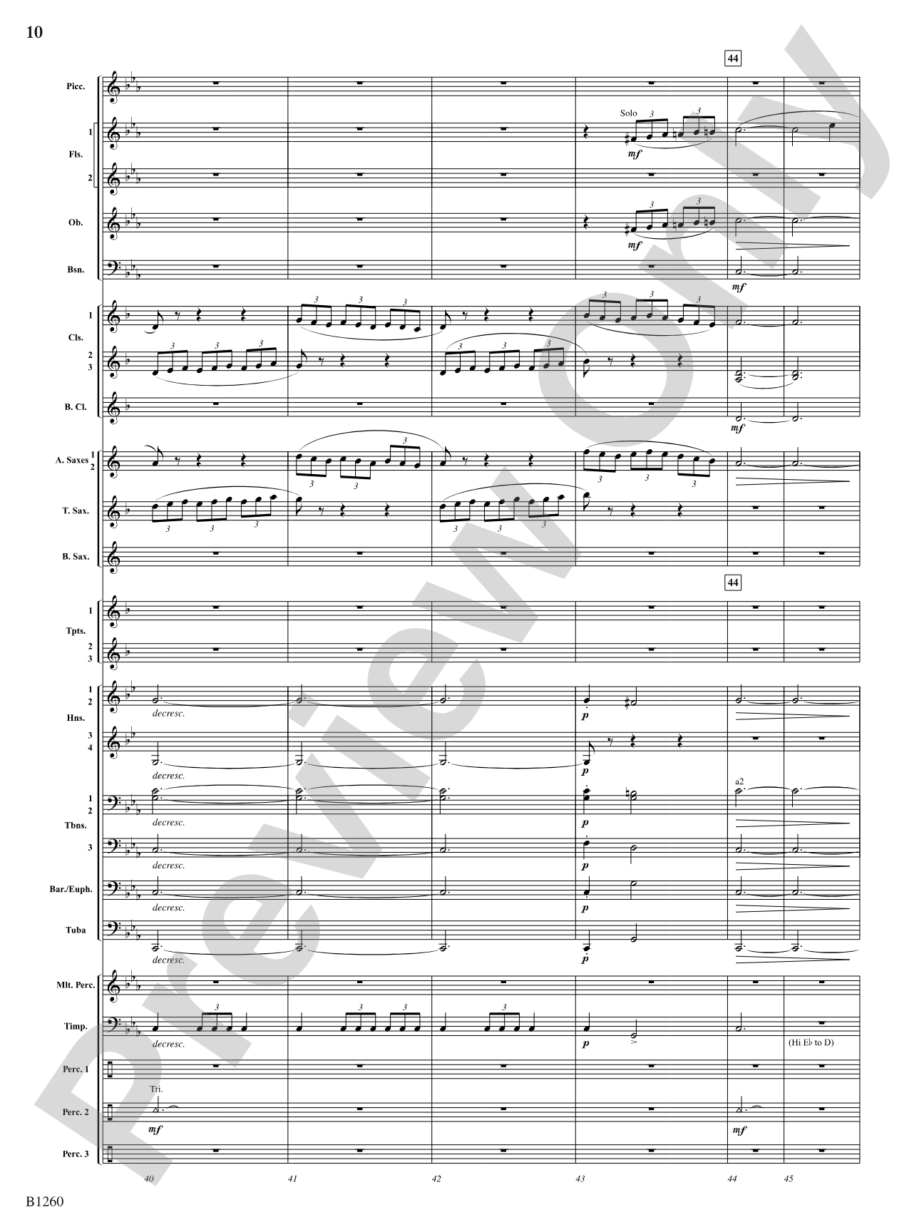 Revolution (Scherzo for Band): Concert Band Conductor Score & Parts