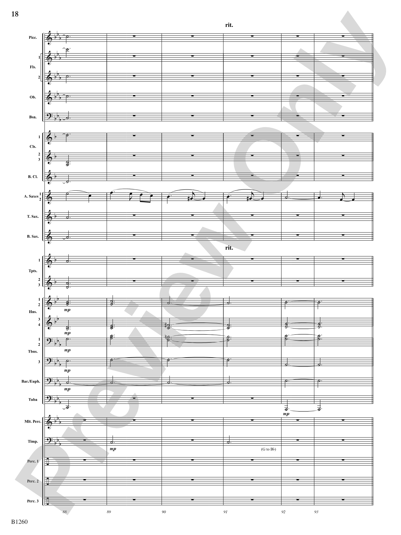 Revolution (Scherzo for Band): Concert Band Conductor Score & Parts