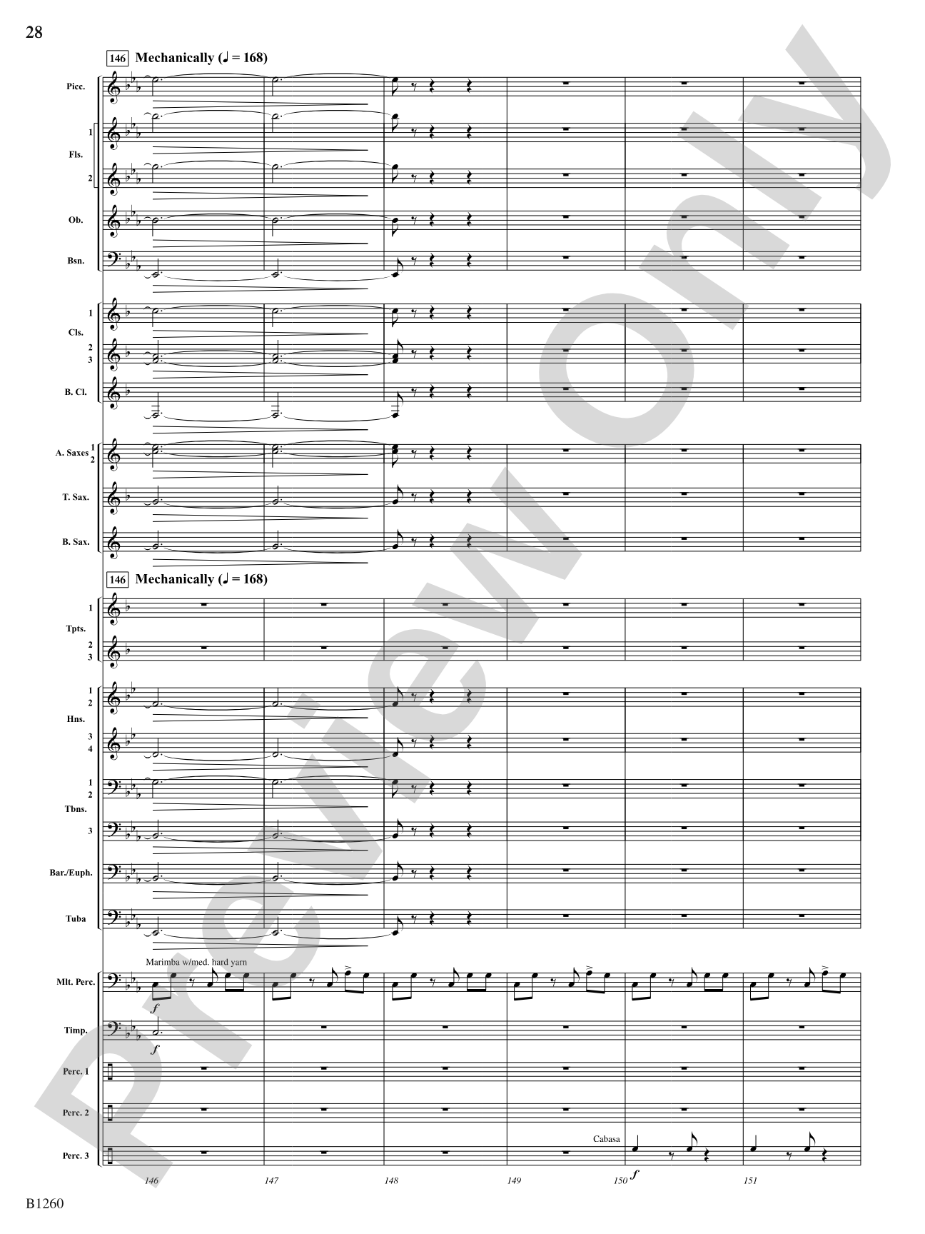 Revolution (Scherzo for Band): Concert Band Conductor Score & Parts