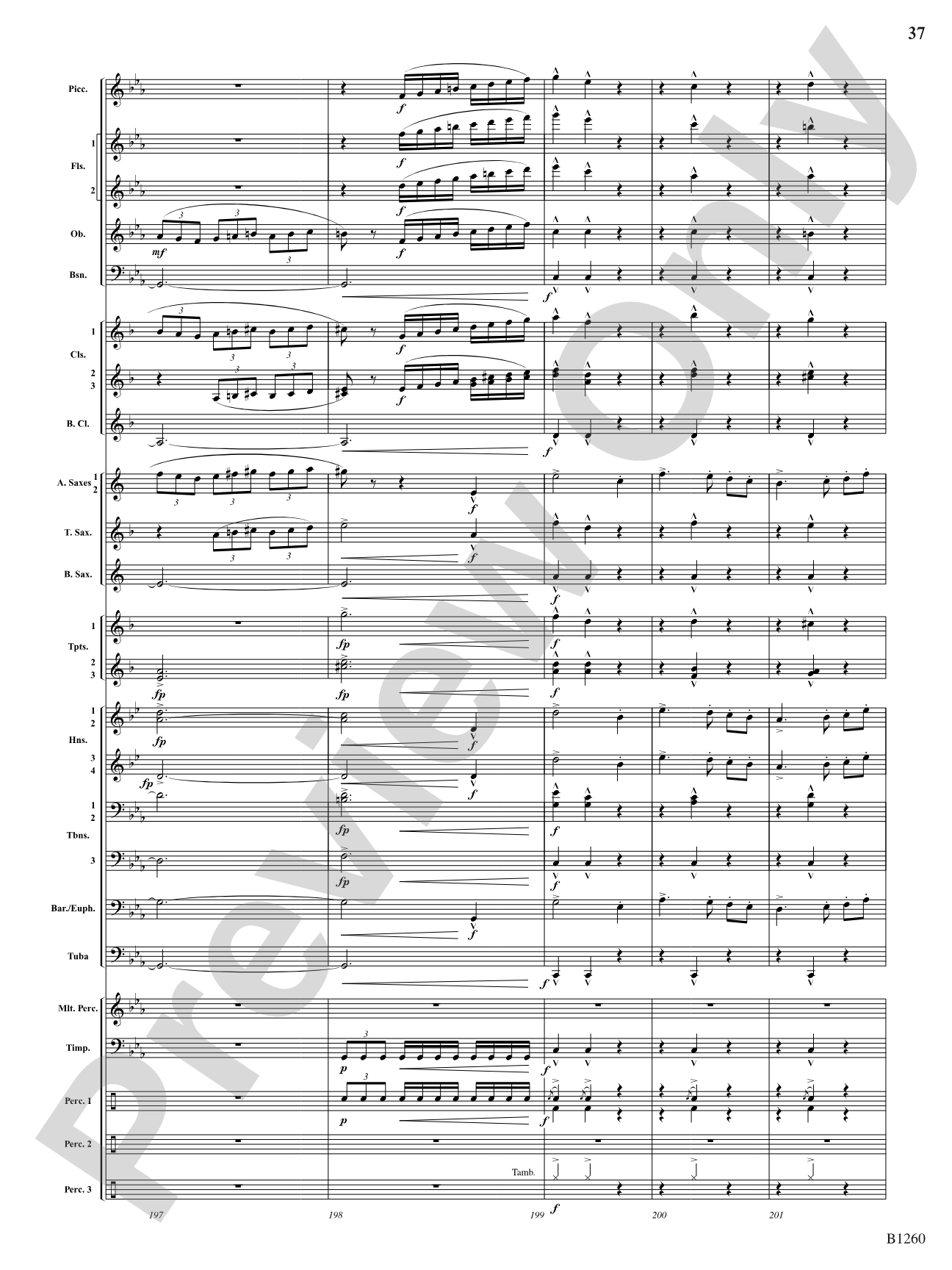 Revolution (Scherzo for Band): Concert Band Conductor Score & Parts
