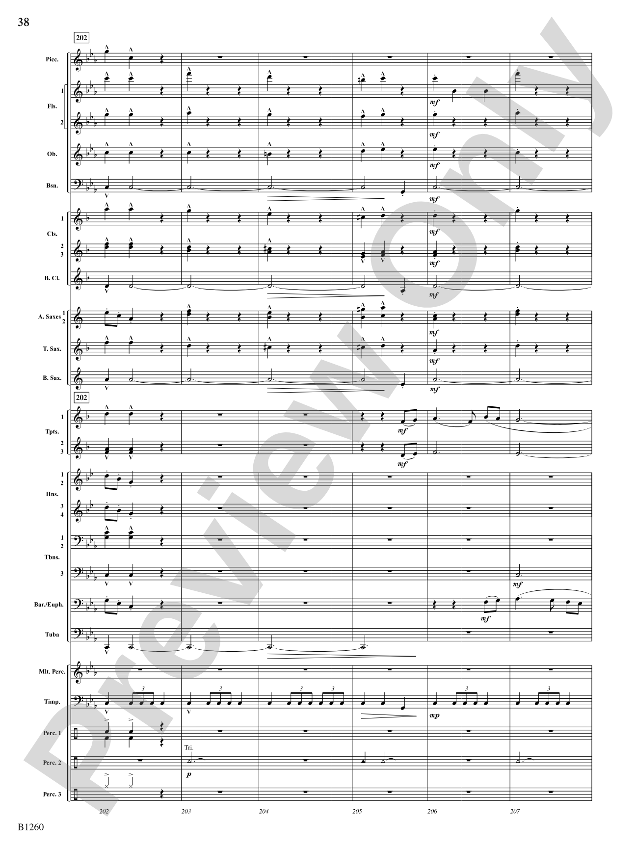 Revolution (Scherzo for Band): Concert Band Conductor Score & Parts