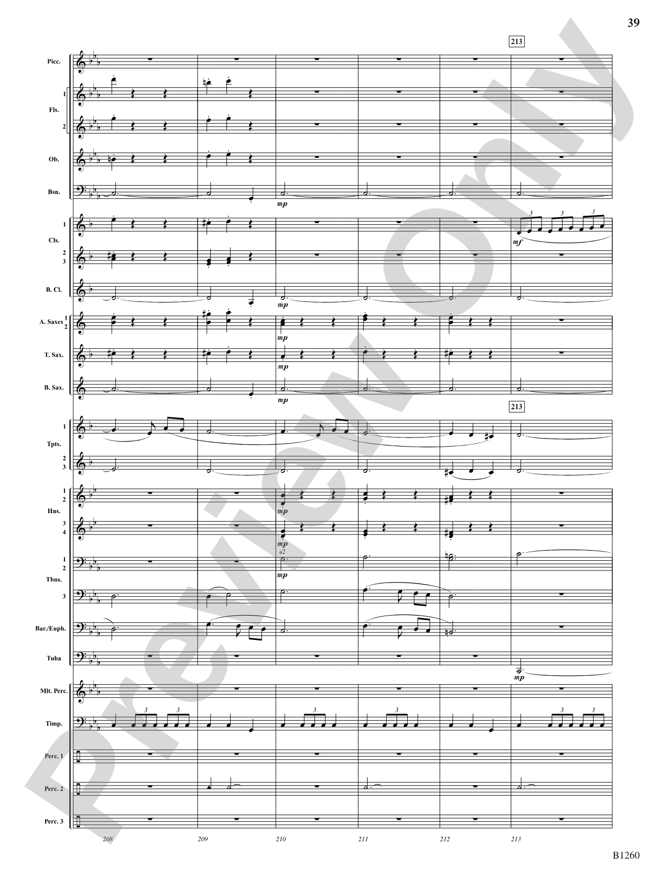 Revolution (Scherzo for Band): Concert Band Conductor Score & Parts