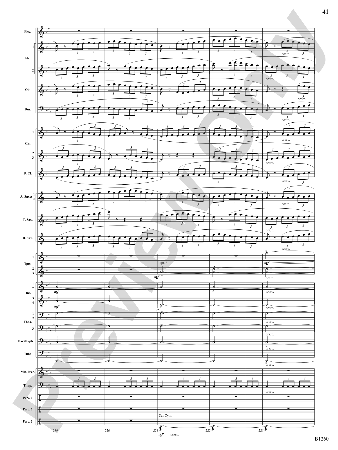 Revolution (Scherzo for Band): Concert Band Conductor Score & Parts