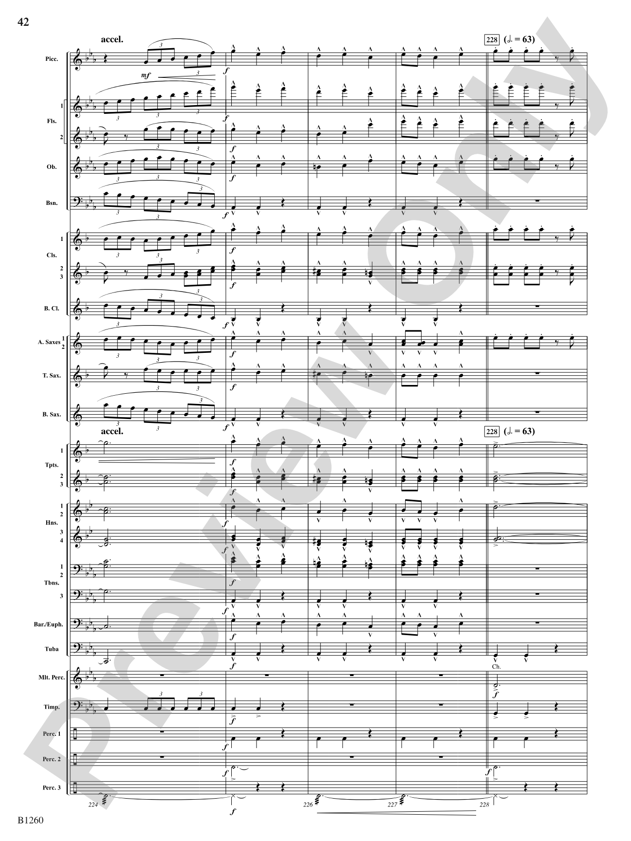 Revolution (Scherzo for Band): Concert Band Conductor Score & Parts