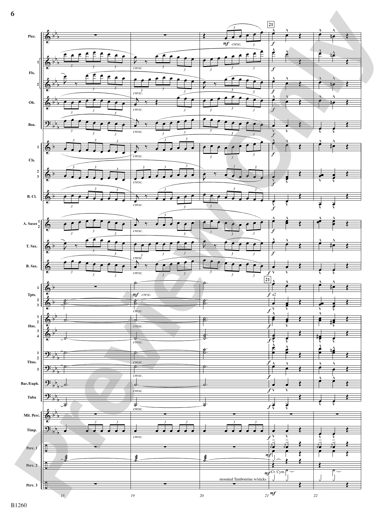 Revolution (Scherzo for Band): Concert Band Conductor Score & Parts