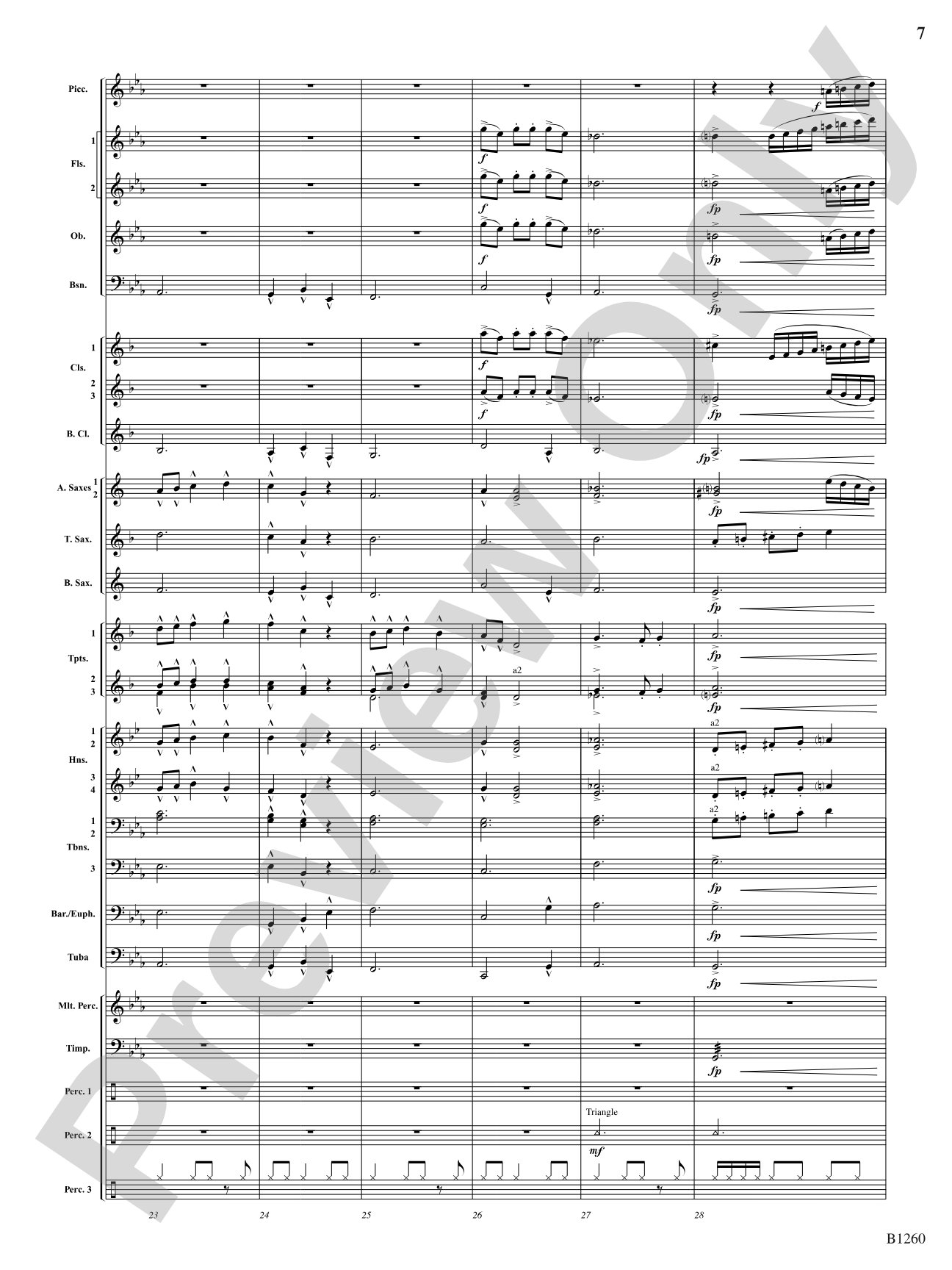 Revolution (Scherzo for Band): Concert Band Conductor Score & Parts
