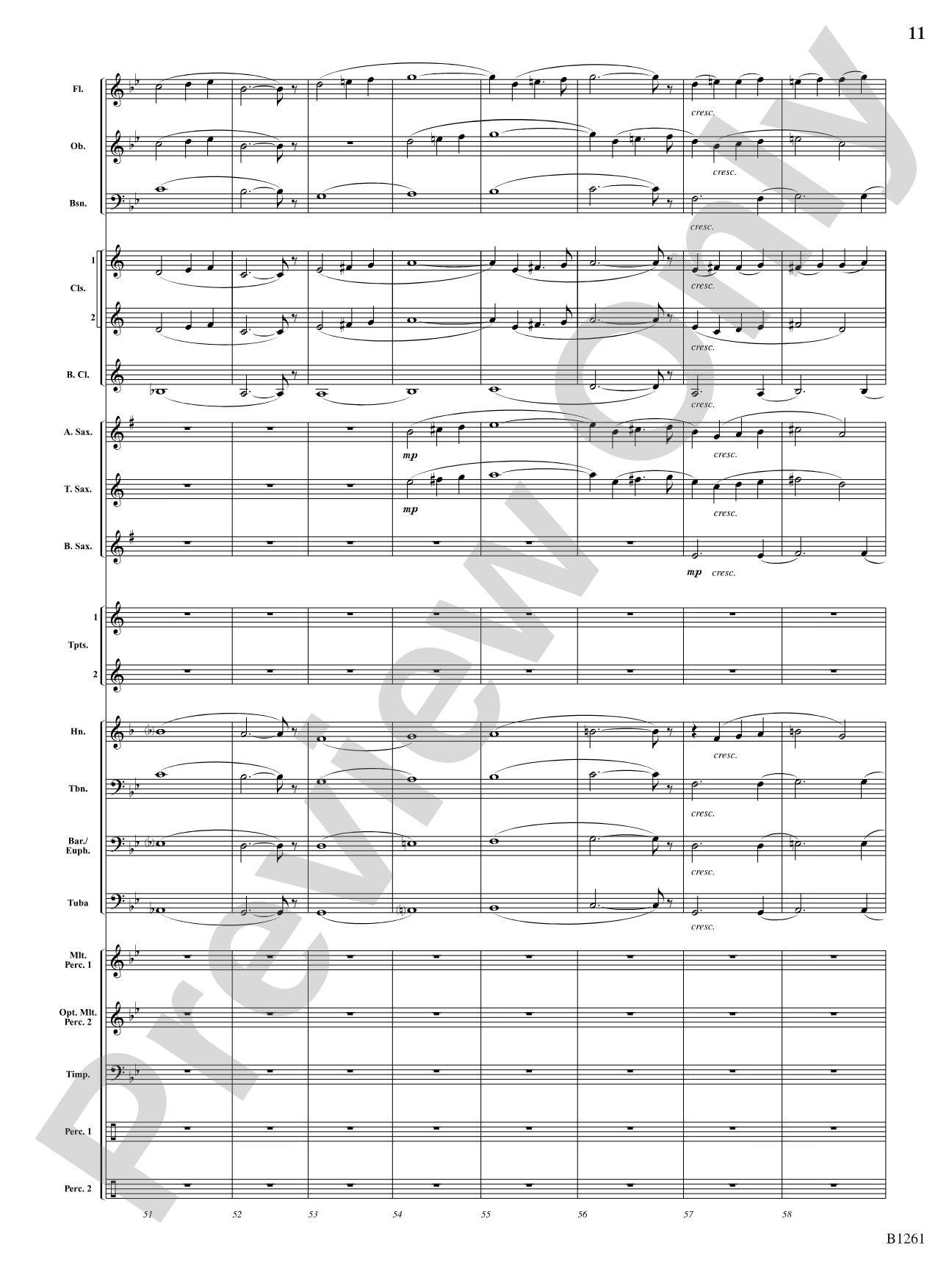 The Lightning Spirit: Score