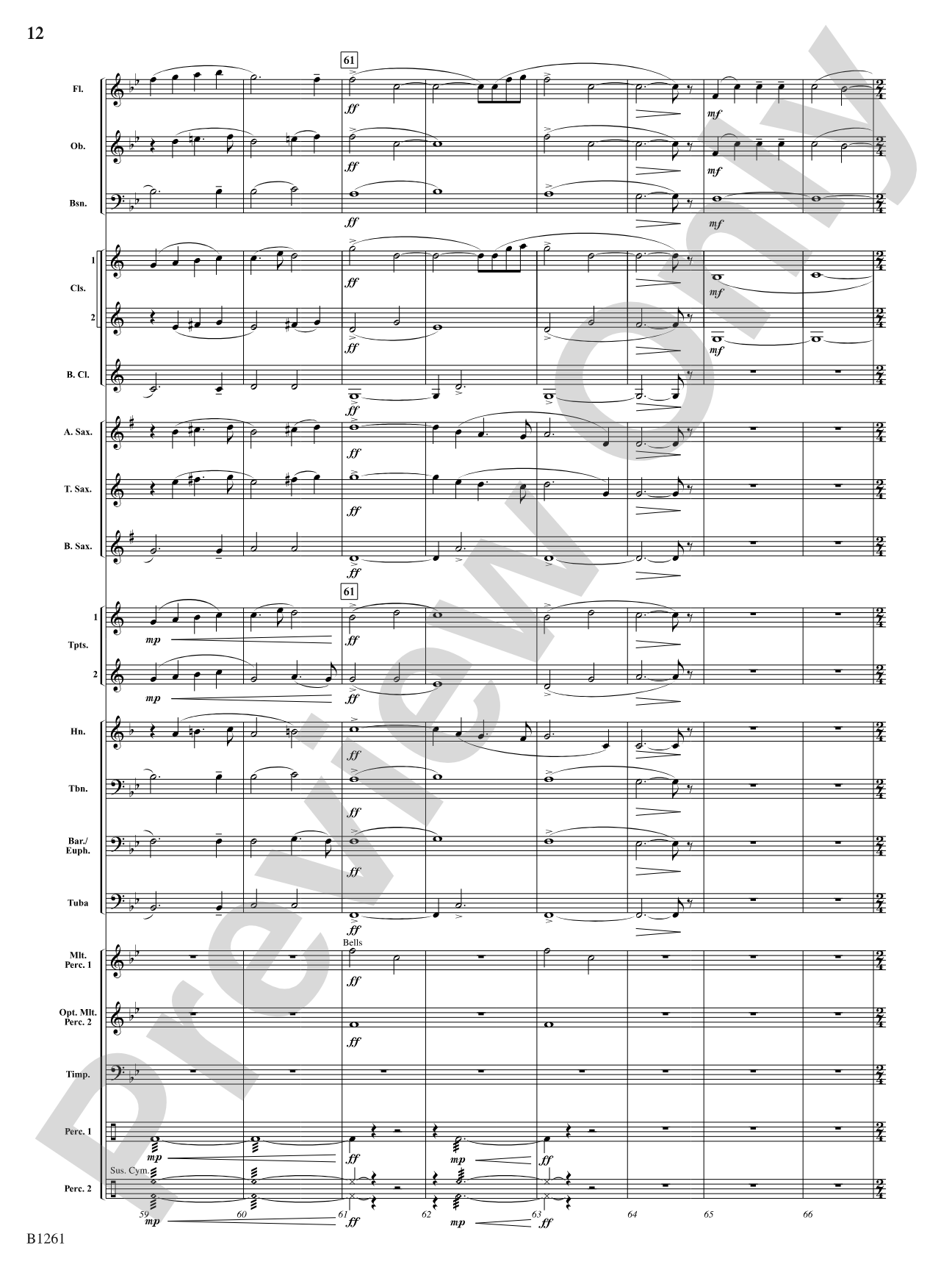 The Lightning Spirit: Score