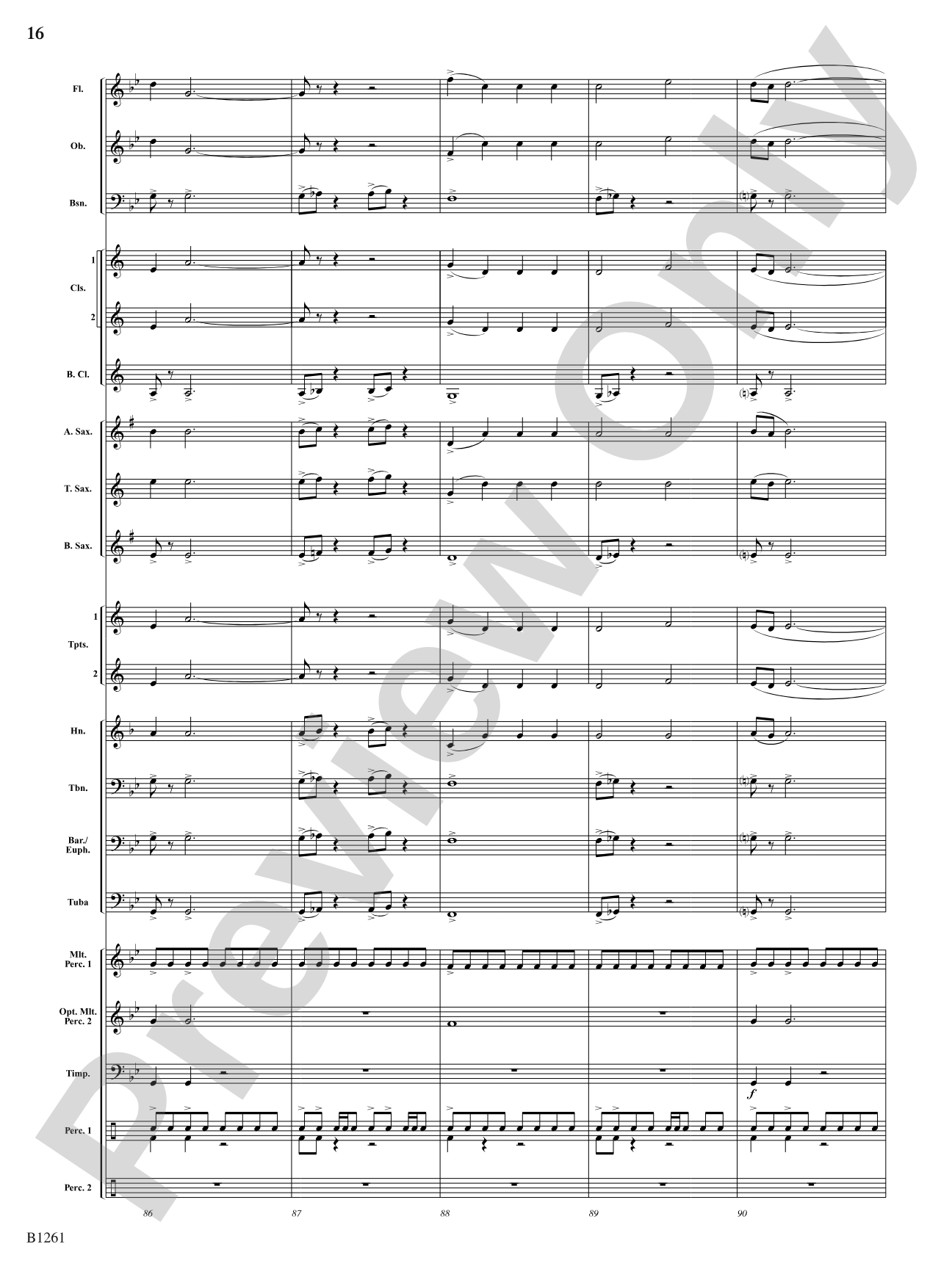 The Lightning Spirit: Score