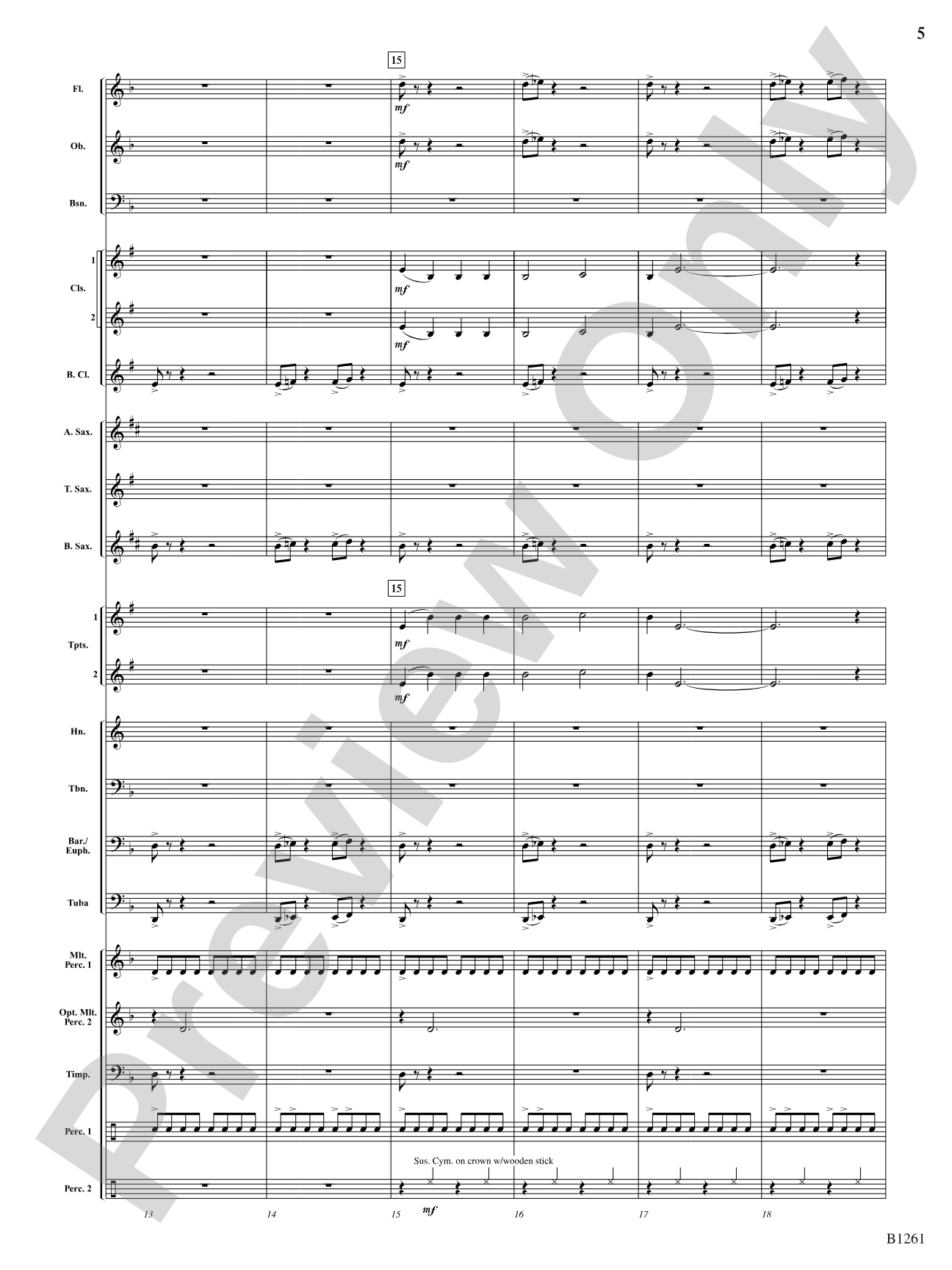 The Lightning Spirit: Score