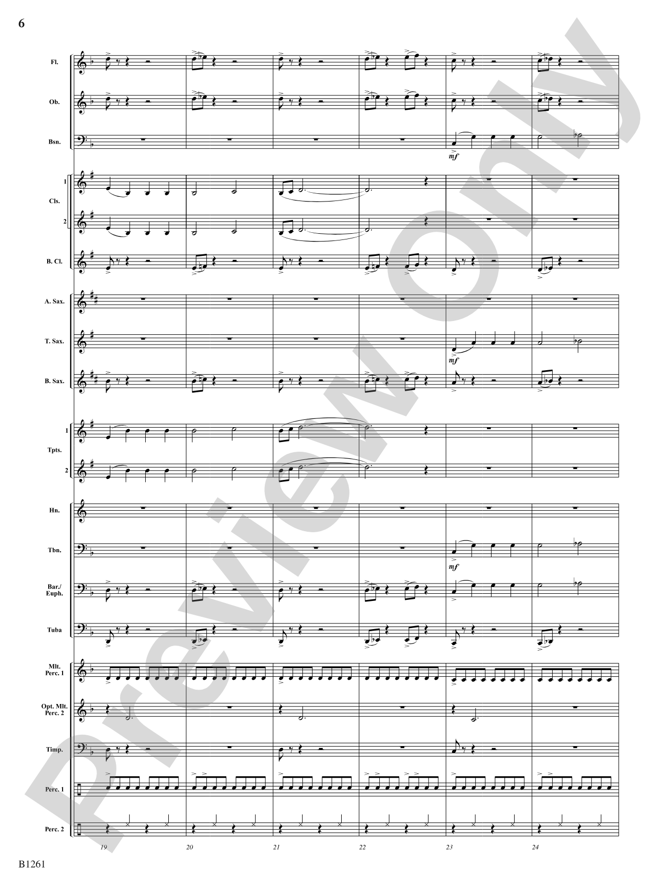 The Lightning Spirit: Score