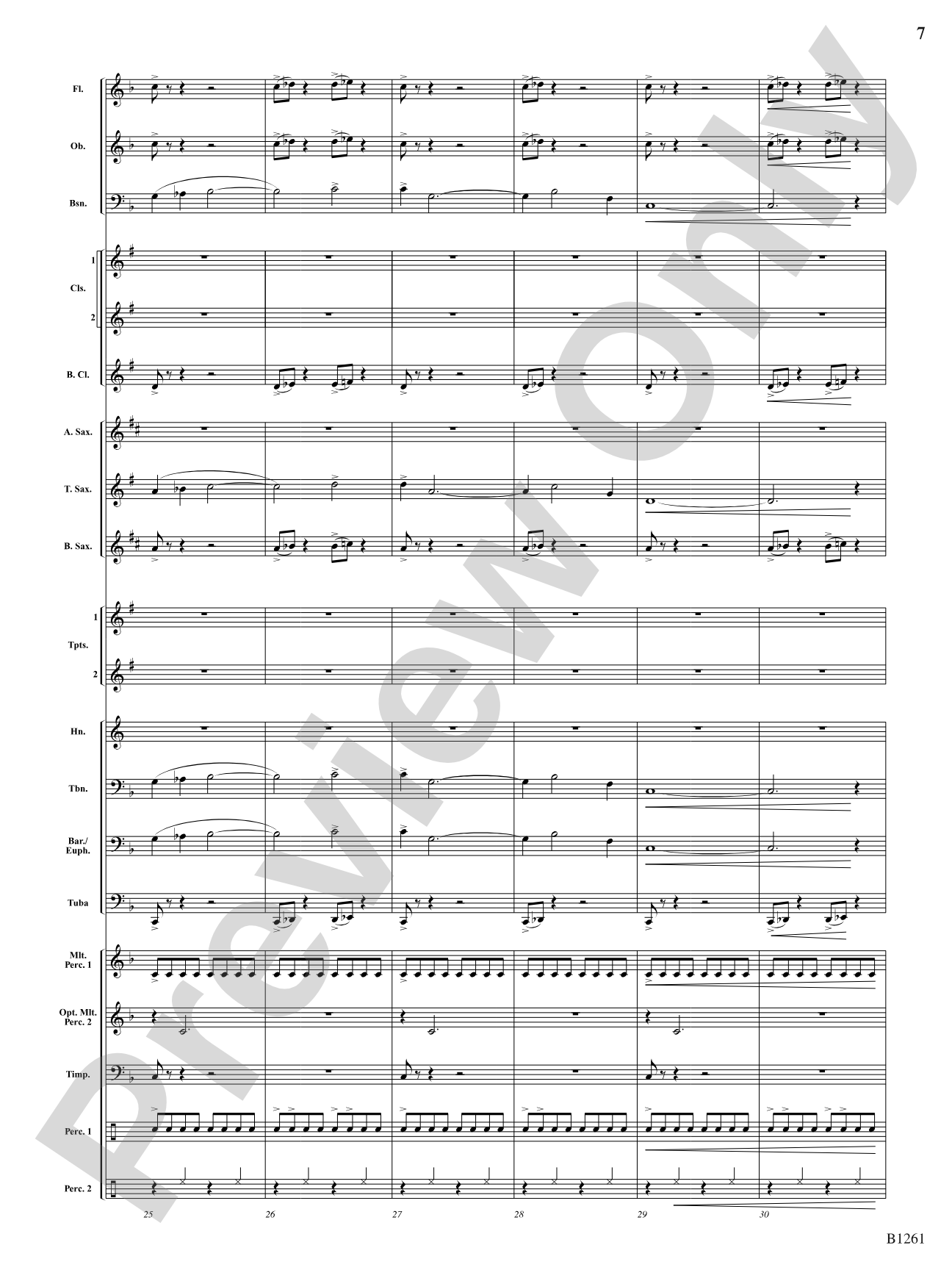 The Lightning Spirit: Score